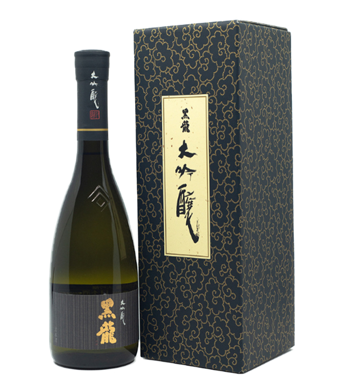 黑龍 大吟釀 15% 720mL (禮盒) (1x12x720ml) 地區:福井縣