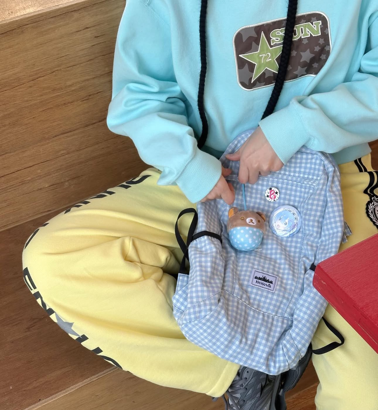 🇰🇷訂購｜Heisan｜Pocket bag V1 DOT 格仔款 3色 