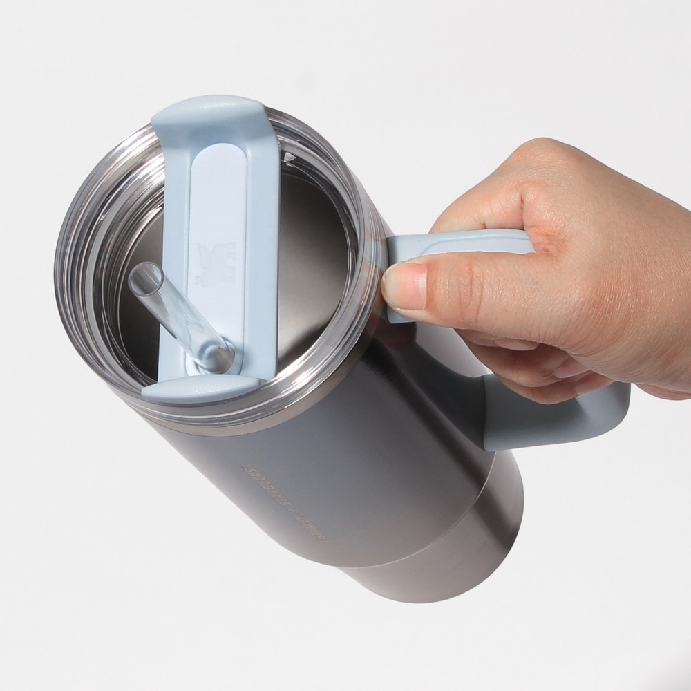 《日本🇯🇵 STARBUCKS 2026 Feel the Breeze 限定系列》STANLEY 3 WAY冰藍漸變不鏽鋼保溫杯 887ml