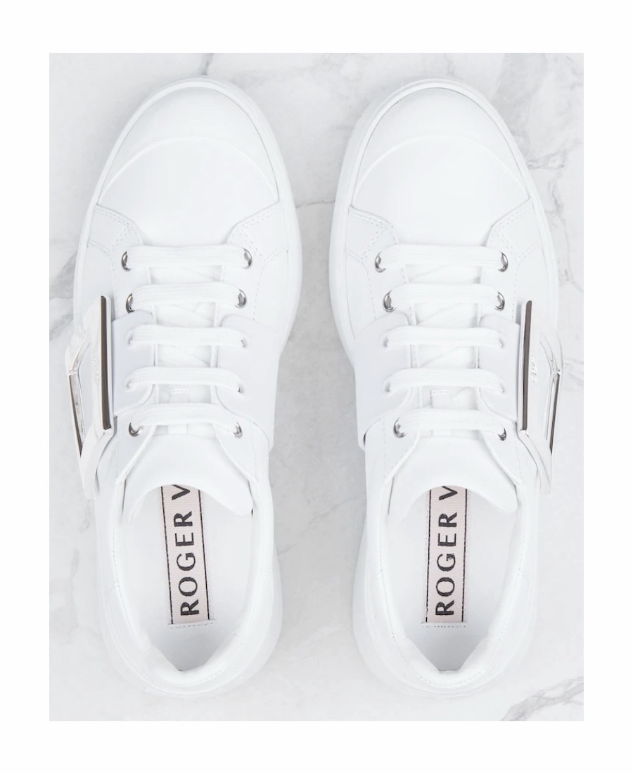 Roger Vivier 女士 Viv Skate方扣休閒運動鞋34 34.5 35 35.5 36 36.5 37 37.5 38 38.5 39 39.5 40 40.5 41 41.5 42碼