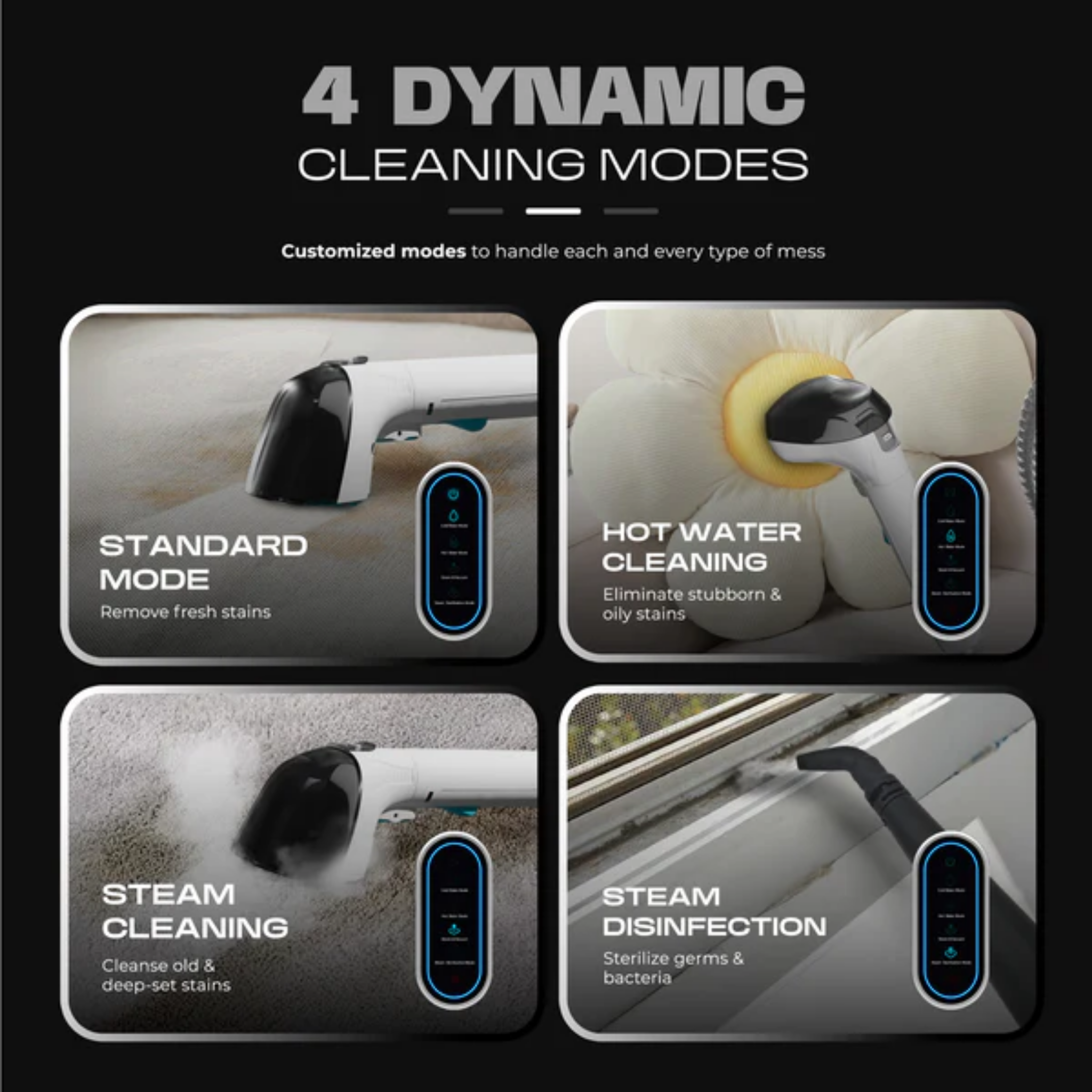 Russell Taylors Steam Power Spot Cleaner (SC30 PRO)