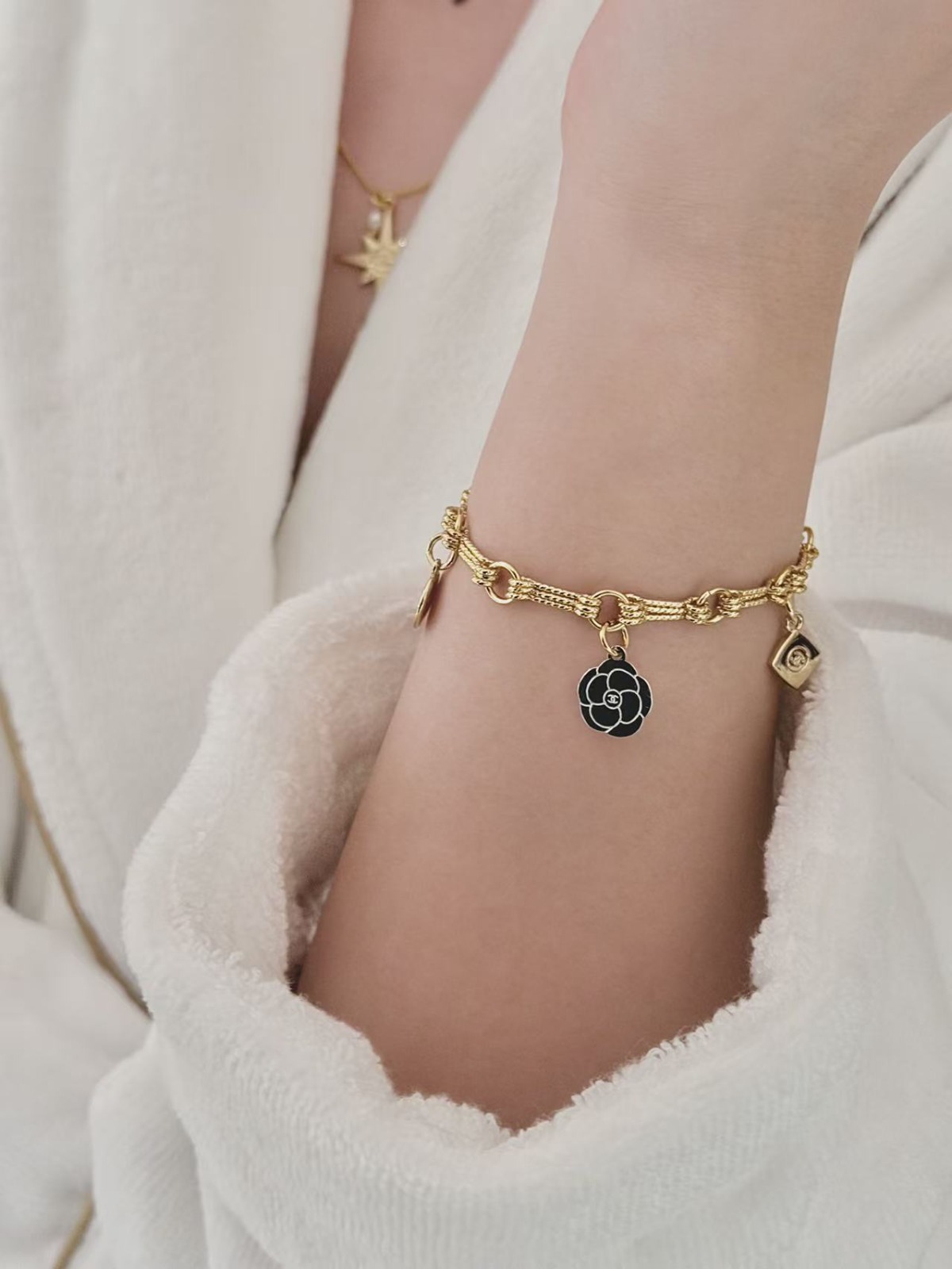 💯CHANEL 山茶花改裝手鏈 100%正品改裝