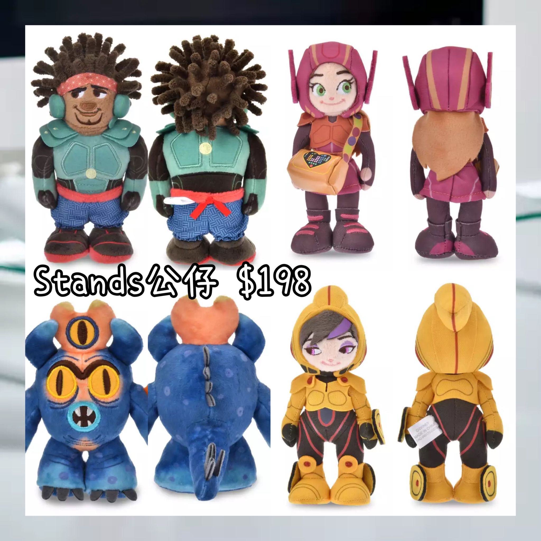 ：日本：DISNEY STANDS 21/4 日本發賣 STANDS 公仔