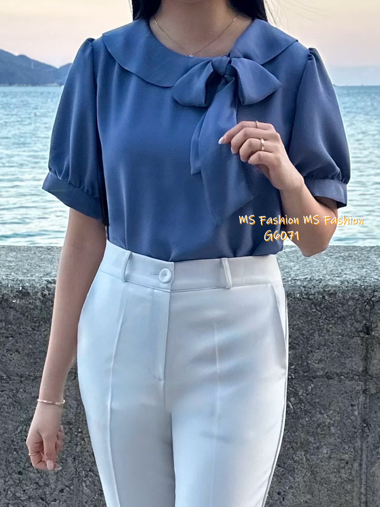 G6071 韓國🇰🇷靚料大蝴蝶top