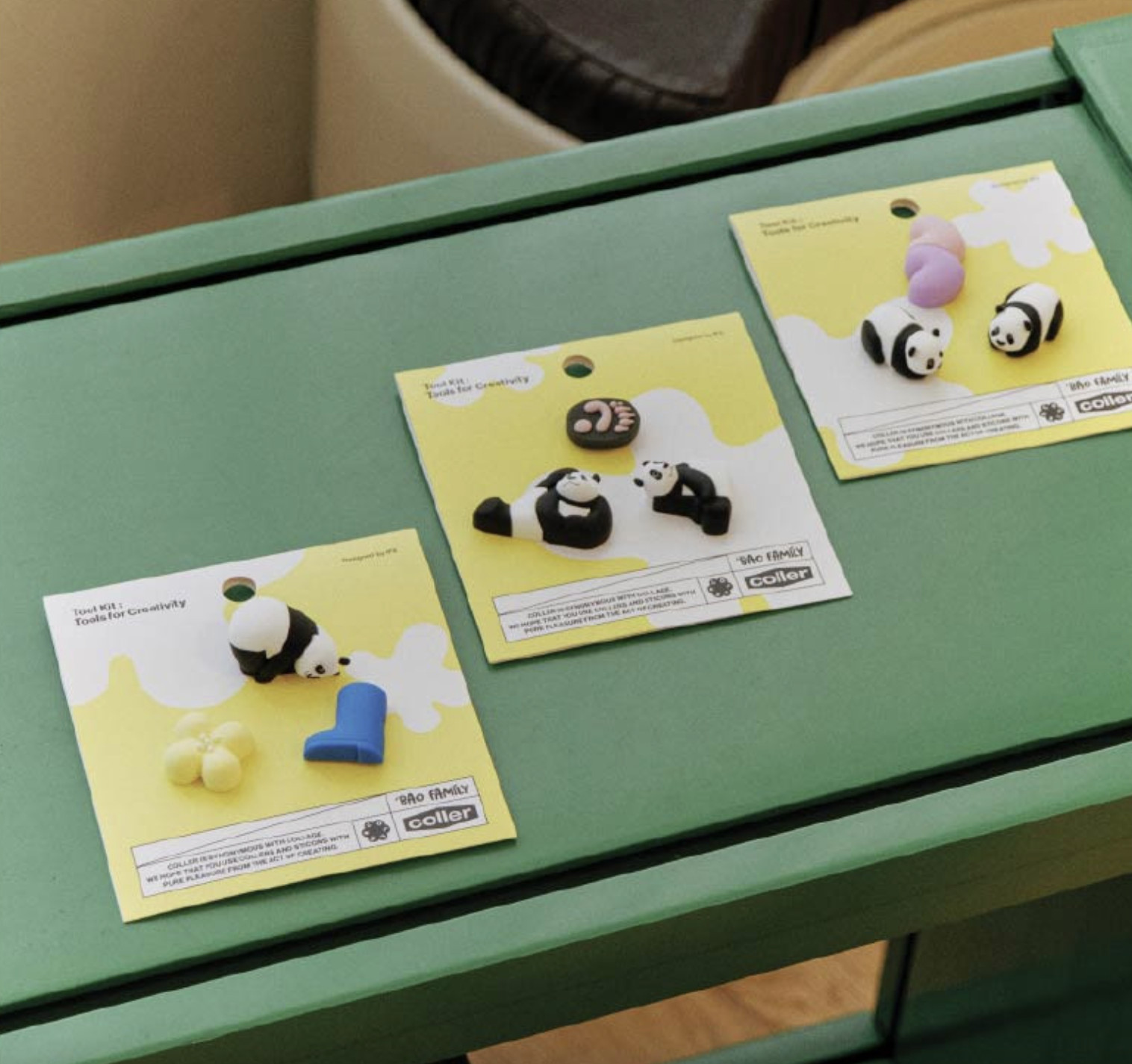 📦訂購 韓國代購 COLLER x Everland Bao Family 寶家族 STICON SET 洞洞配飾