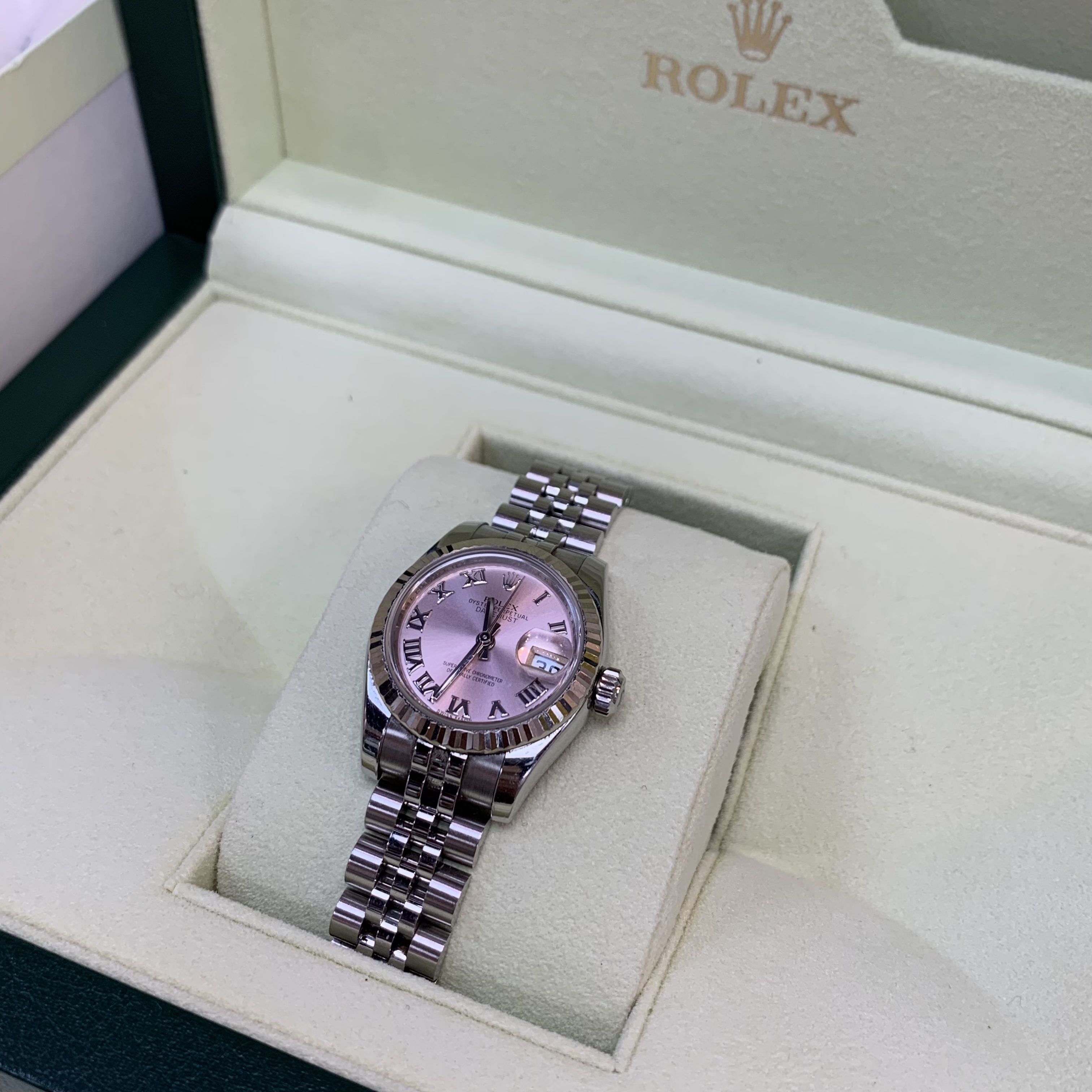 💌情人節送禮full set🎀Rolex 粉色錶面Oyster perpetual