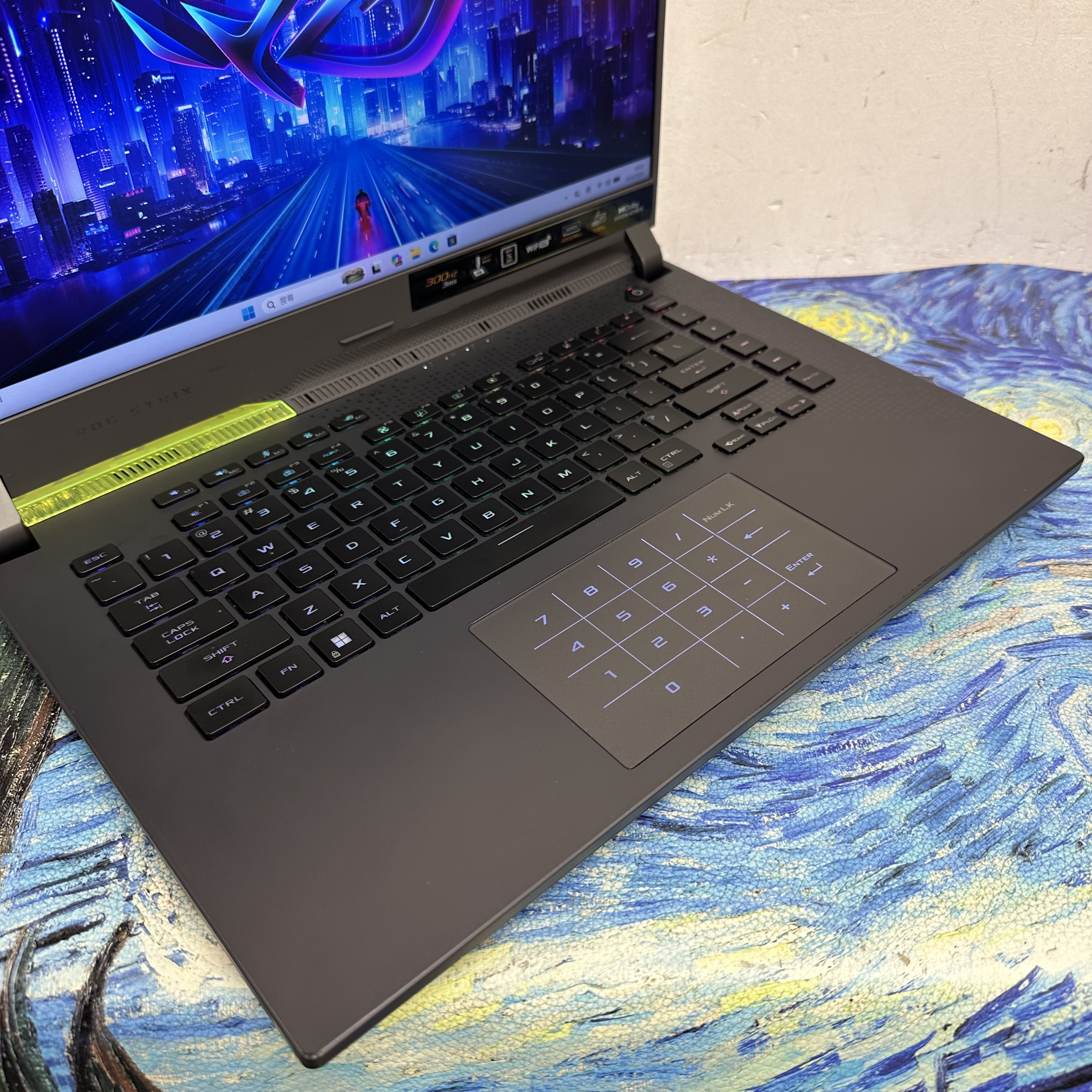 #5964 ASUS ROG STRIX/32GB Ram/512GB SSD /RTX 3070 Ti獨立顯示卡/300Hz Mon/ Gaming Laptop/ Notebook/ Movie / Netflix / PC / Gaming 