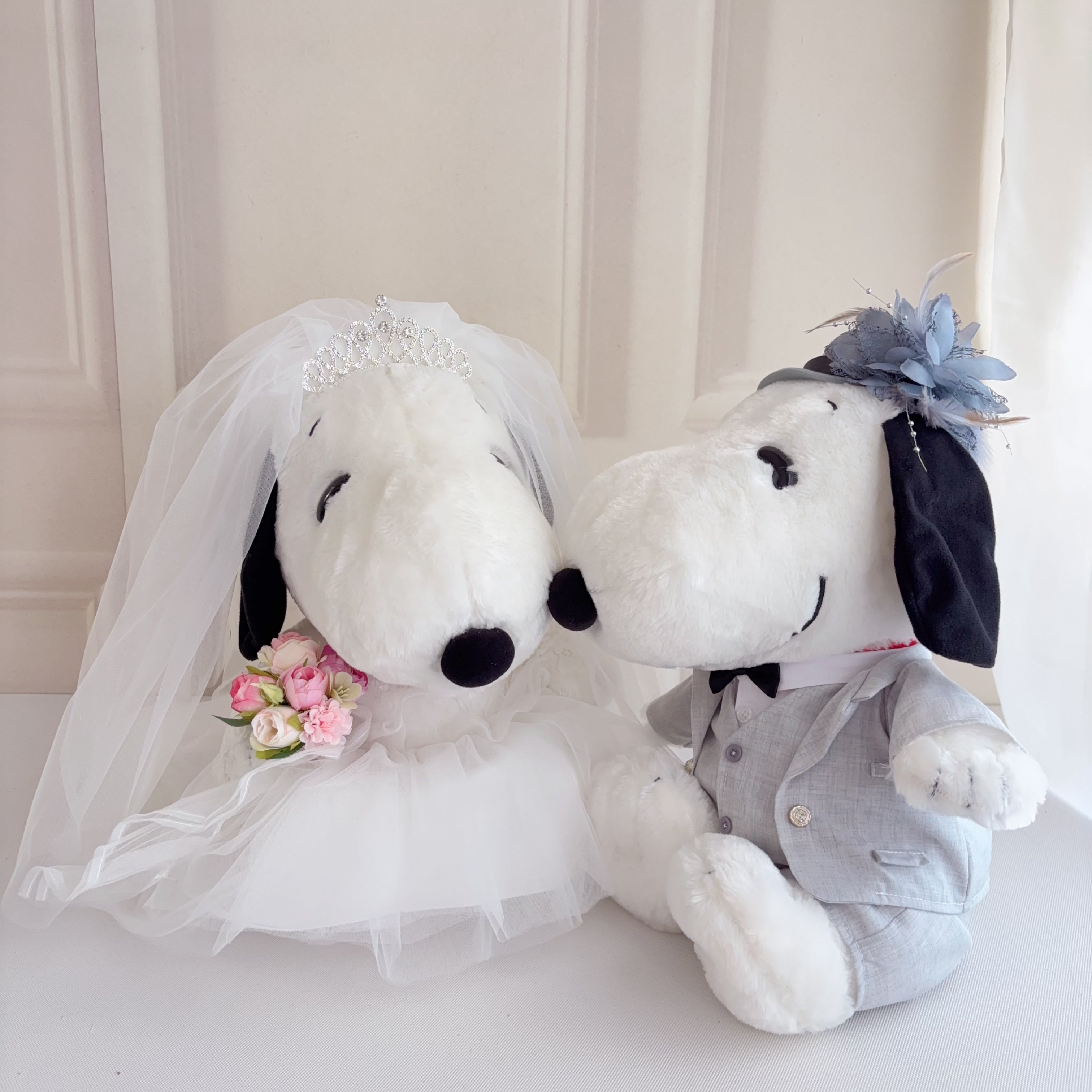 (非現貨)$1380 Snoopy西式結婚公仔 高度約38cm