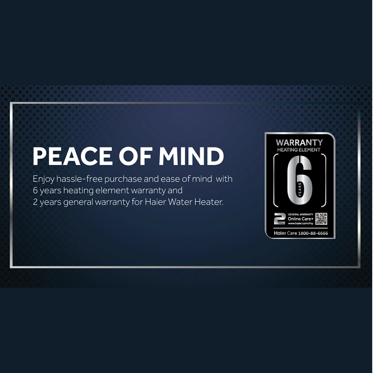 Haier 3.8kW DC Pump Water Heater Silver (EI38M-BP1WS)