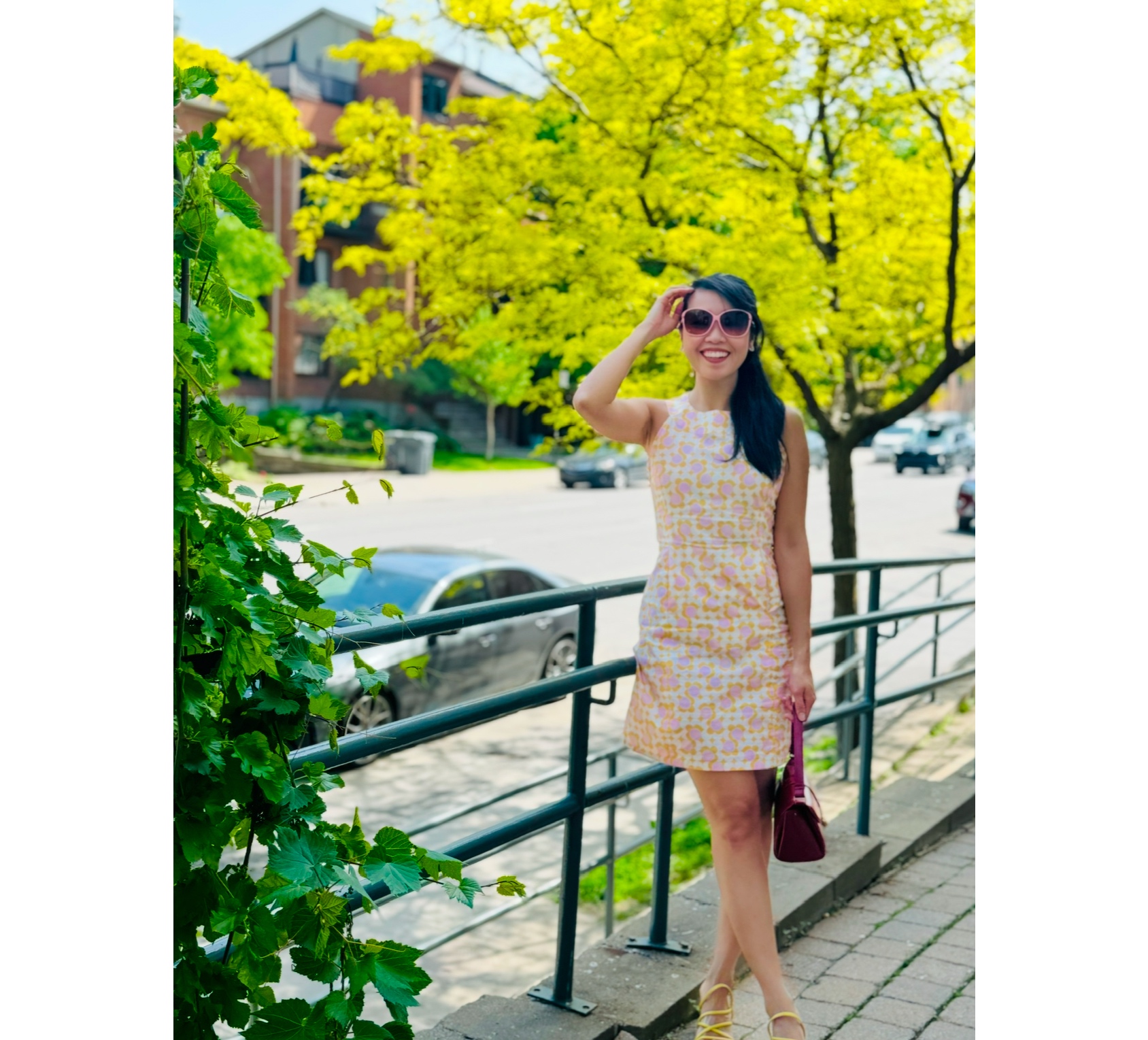 (Ready/Custom-Made) 100% Organic Cotton 60s Style Sabrina Dress (FM173)