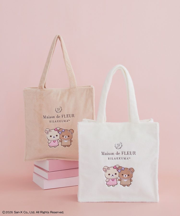 🎀【預訂】Maison de FLEUR × RILAKKUMA Tote Bag B
