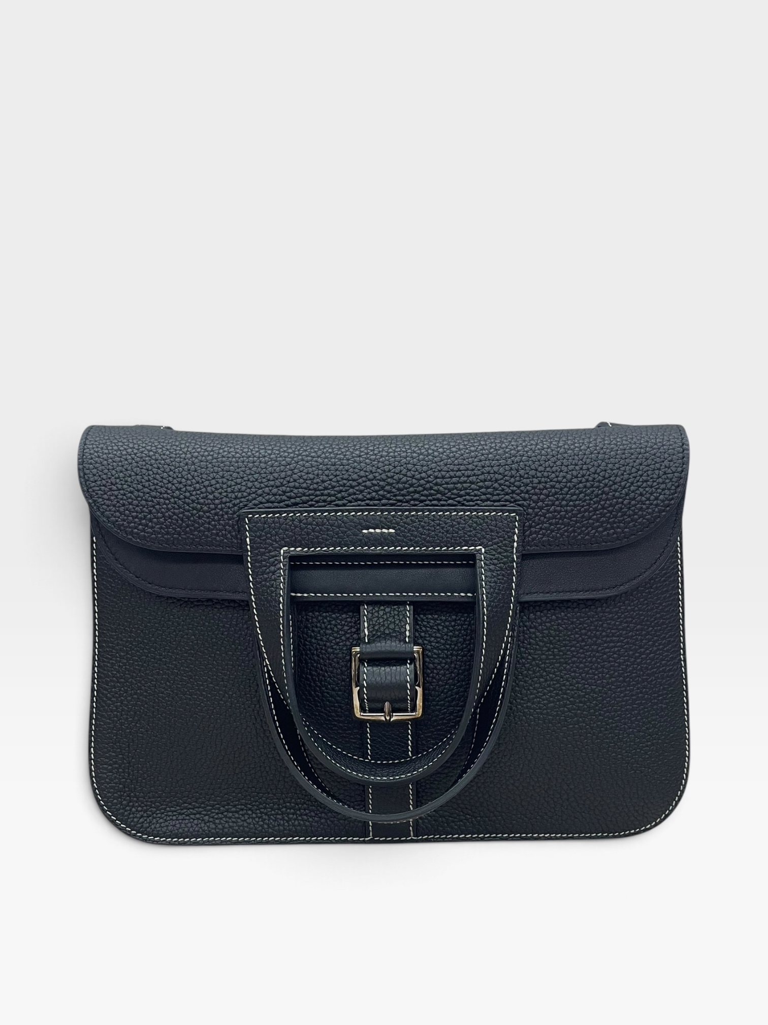 Pre-owned Hermes Halzan Togo / Stamp X/ Product Code: 100803