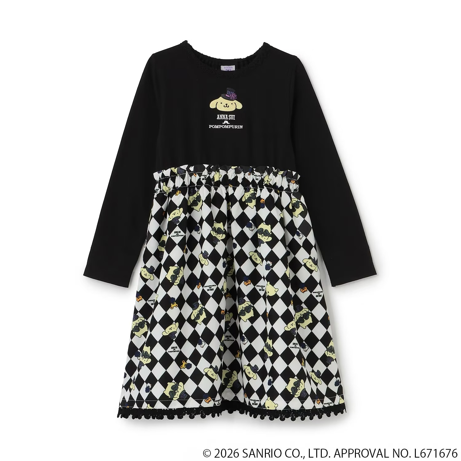 🌸 【預訂】連身裙 - ANNA SUI mini x Pompompurin