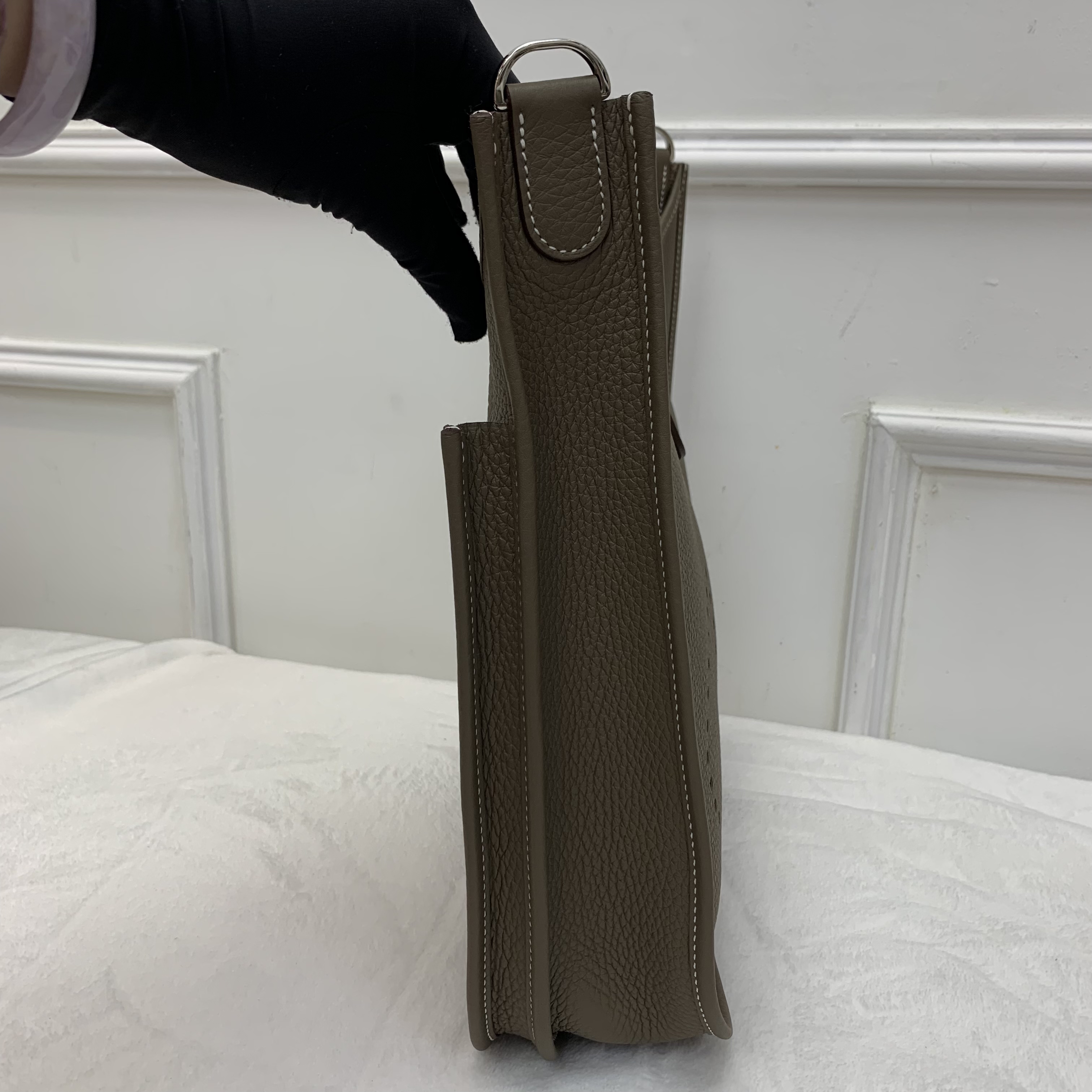 Full Set Hermes Evelyne29 大象灰TC皮 99新