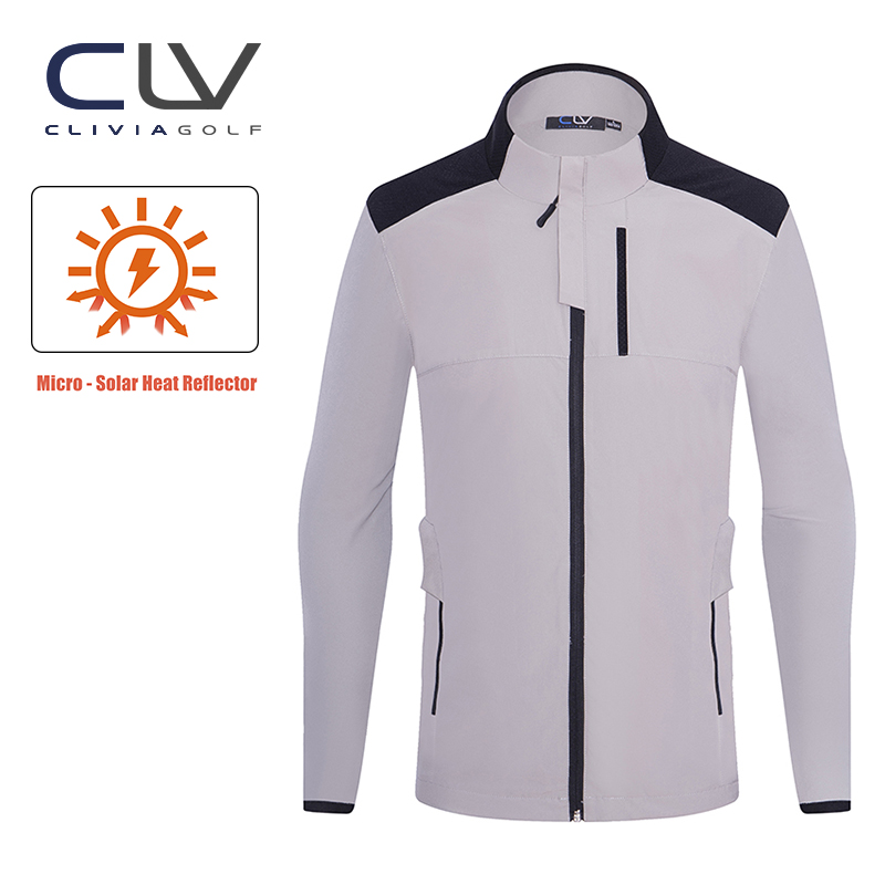 CLV Men's Solar Heat Reflector Golf Jacket  男士太陽能蓄熱防風高爾夫外套