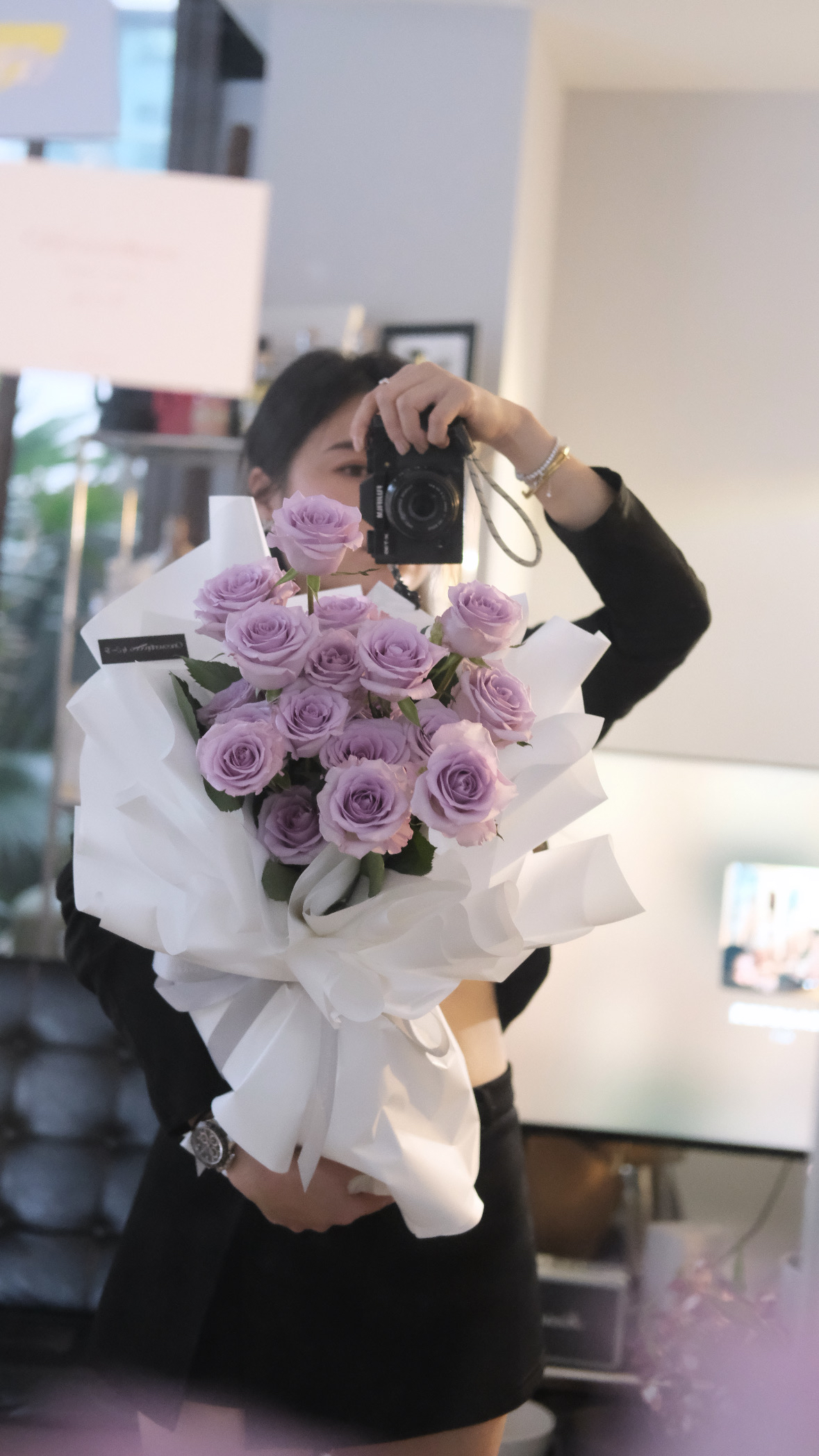 Violet rose (20stems)