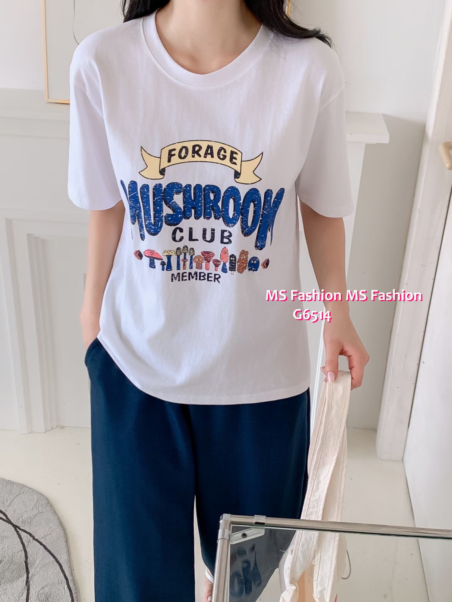 G6514 靚print tee