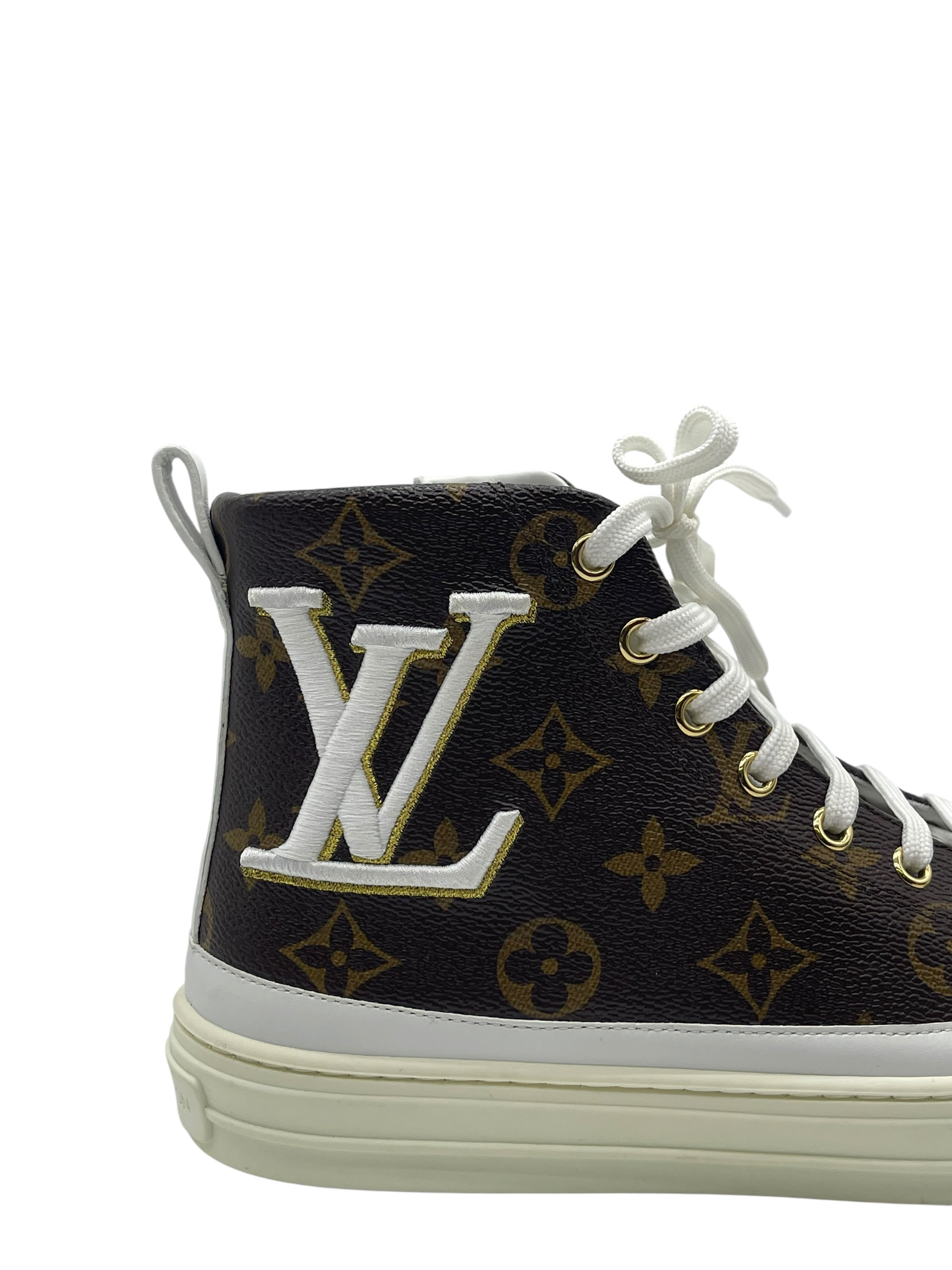 Pre-Owned LV Stellar Monogram High Top Sneakers / Product Code: 26052403