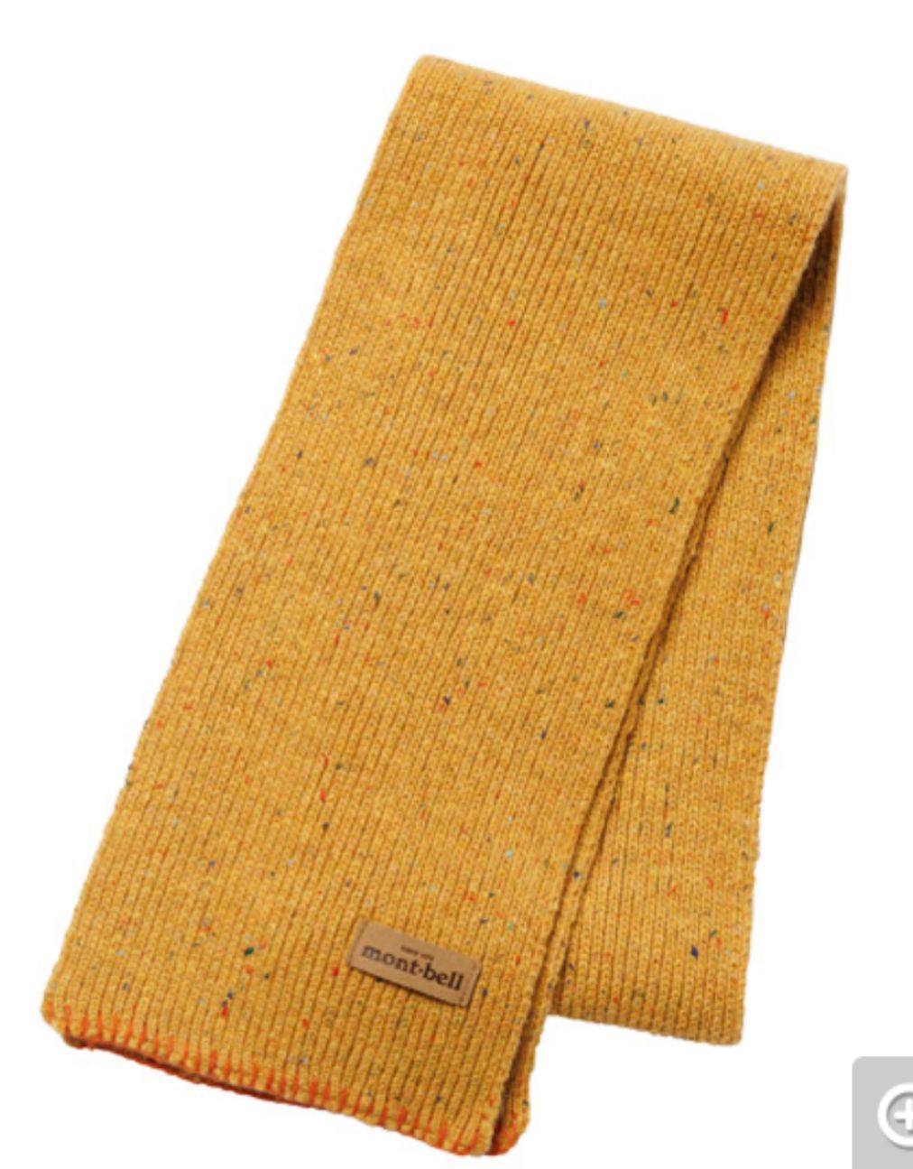 Montbell kids 羅紋針織輕薄圍巾