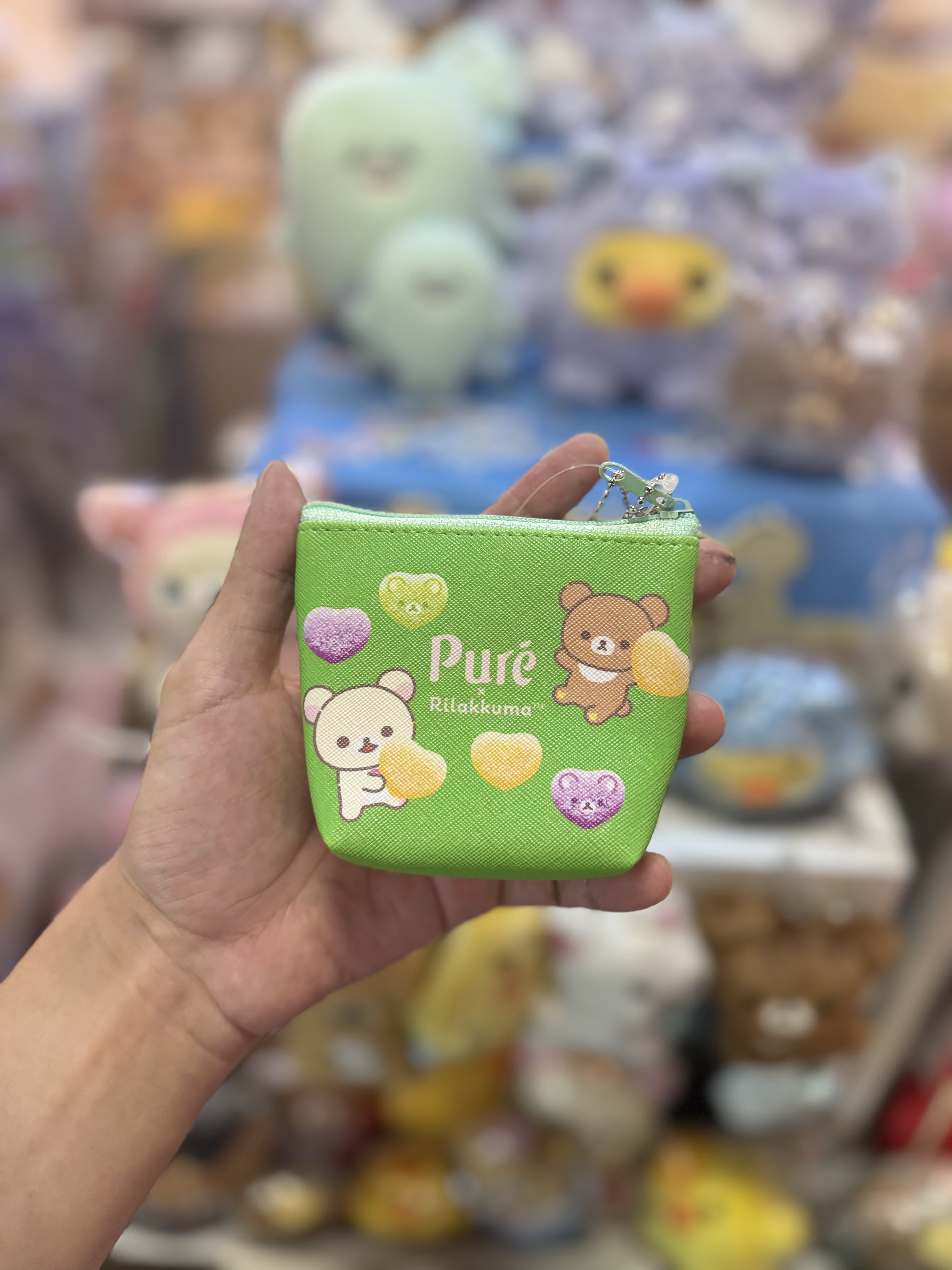 《現貨》全新pure x rilakkuma 小物袋