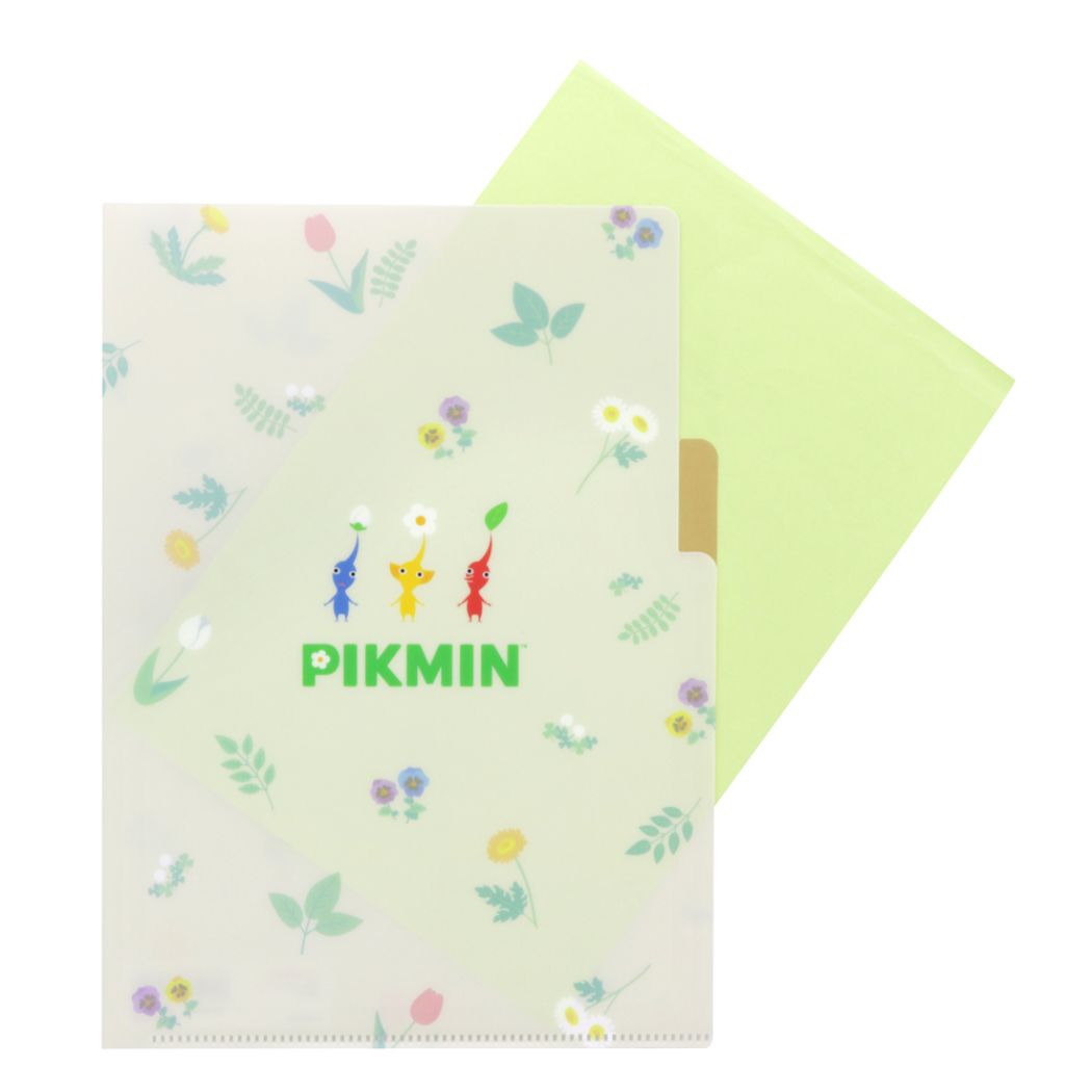 現貨｜皮克敏 Pikmin 日本製 A5 3層 文件夾 Folder (S2135299)