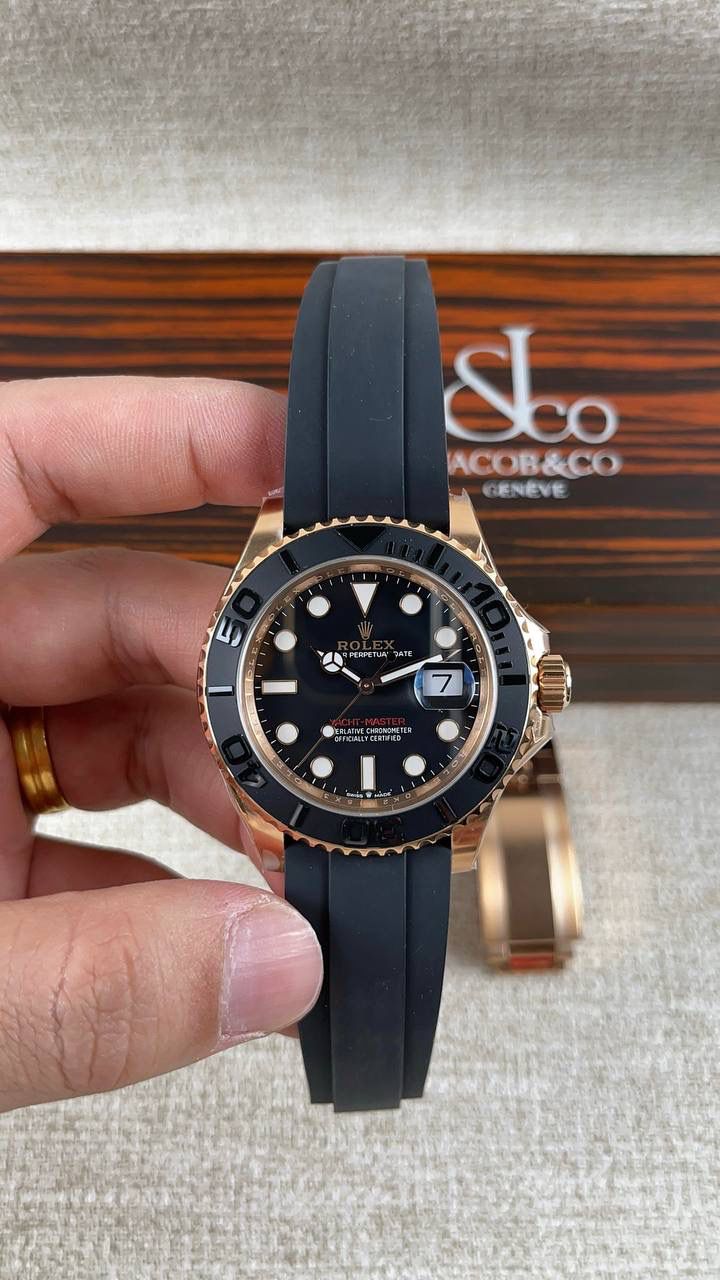 C厂！劳力士40玫瑰金游艇系列！搭配3235机芯！