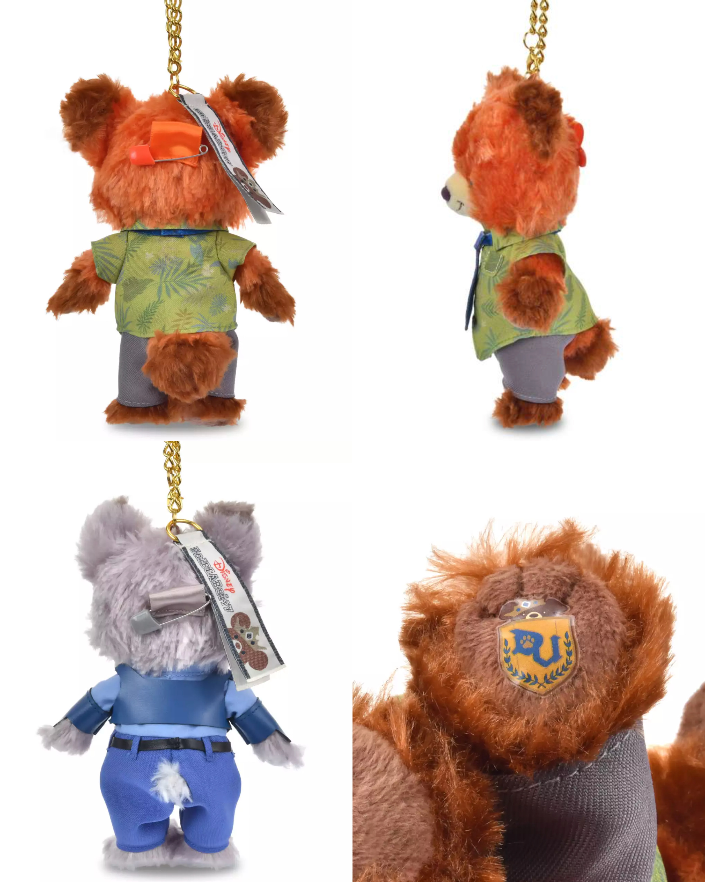 預訂 Zootopia uniBEARsity 吊飾 背囊