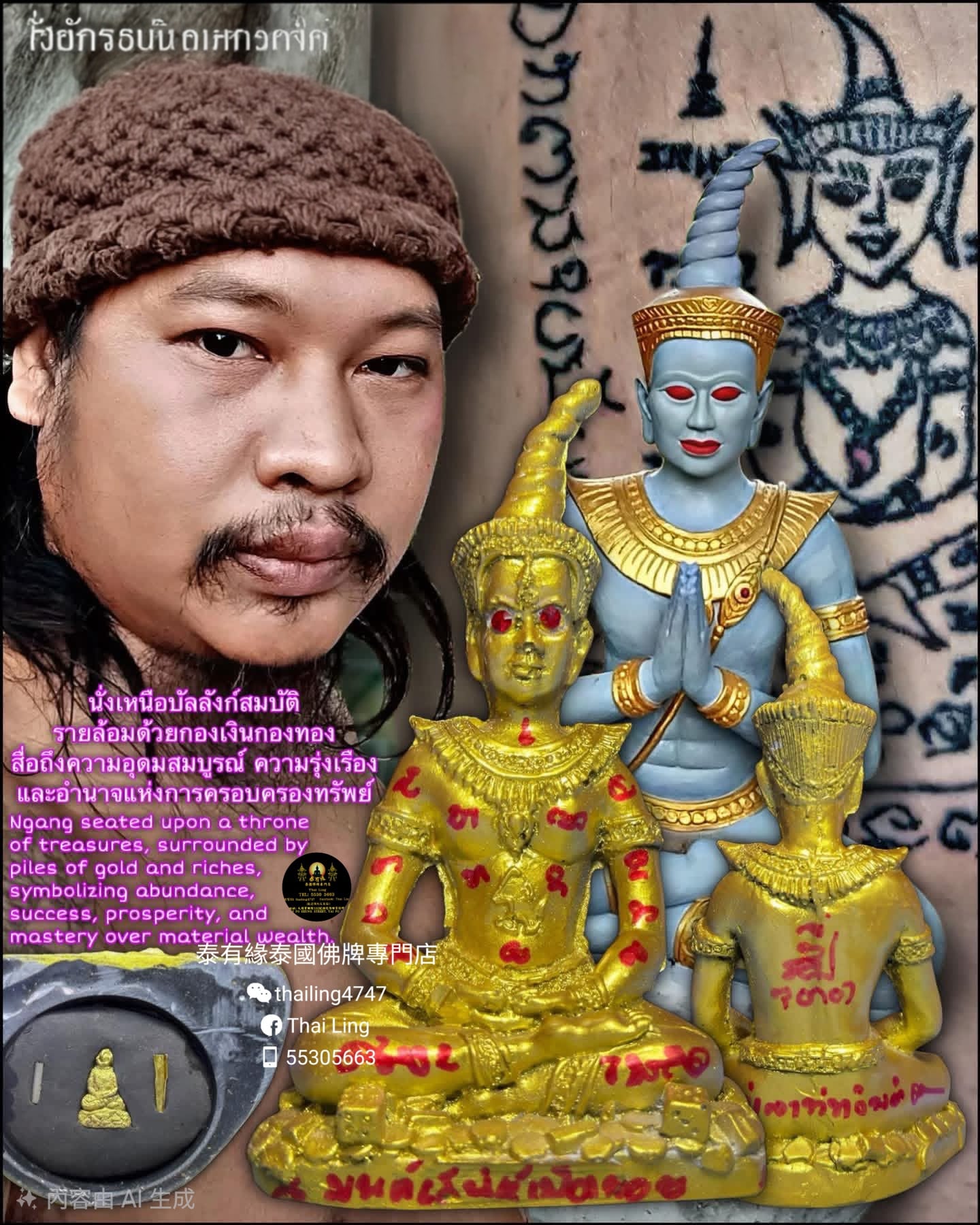 阿贊尖 帕罌 供奉型