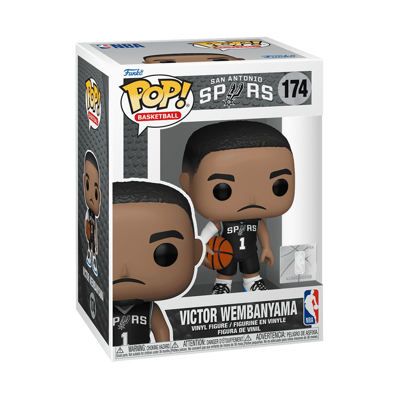 📦訂購 美國代購 Funko POP! NBA Victor Wembanyama Figure 聖安東尼奧馬刺 模型