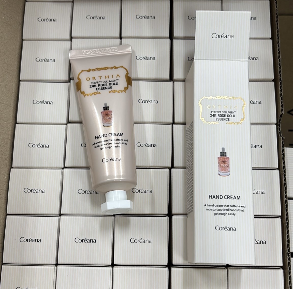 Orthia24K 黃金玫瑰🌹安瓶護手霜 1套5支