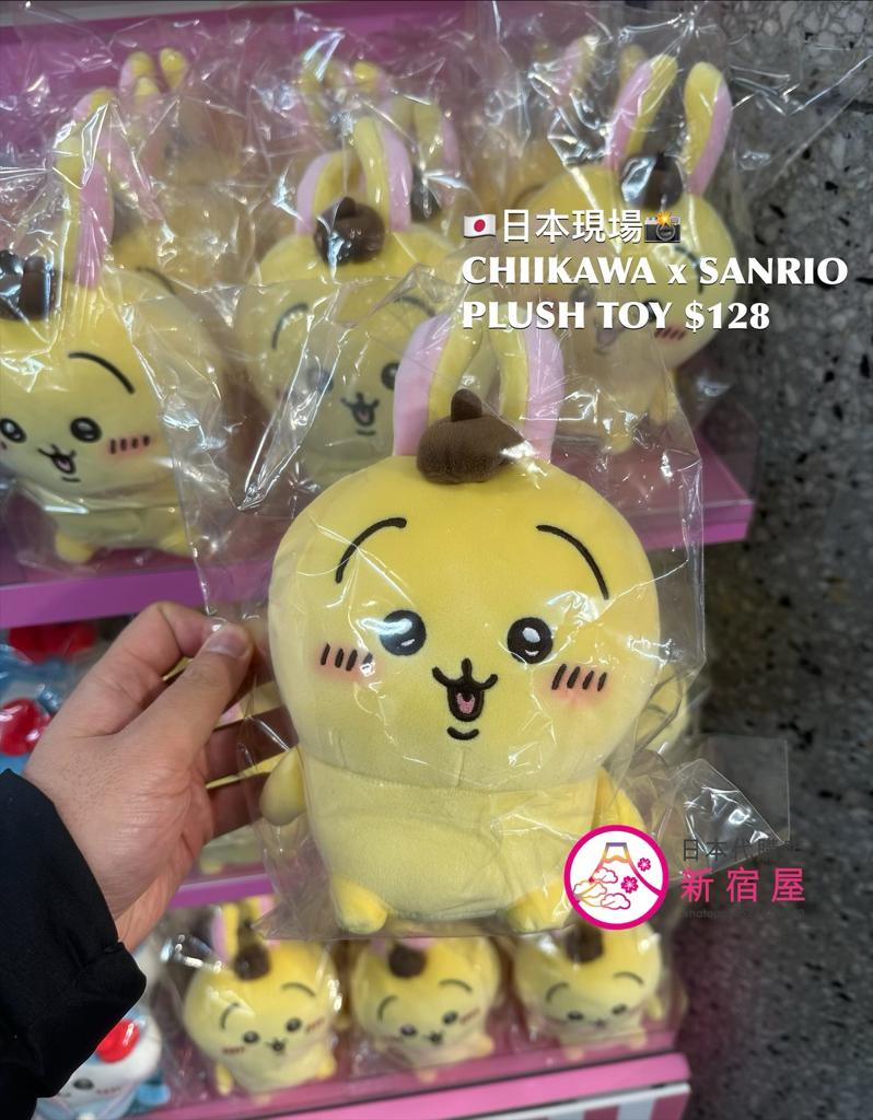 CHIIKAWA x SANRIO PLUSH TOY