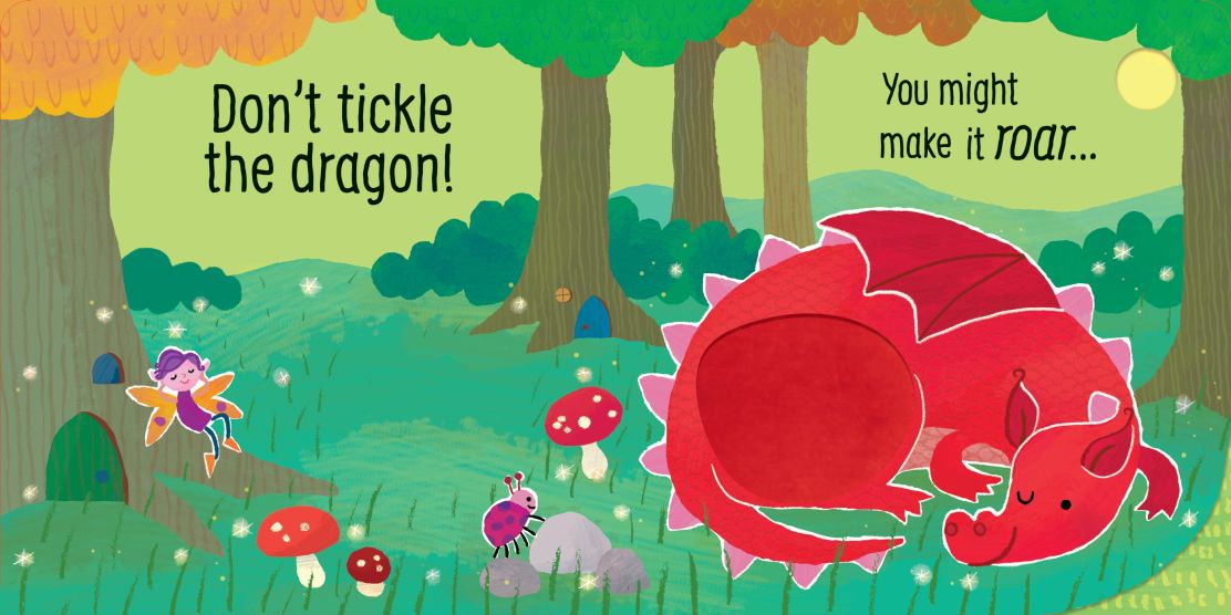 Usborne 發聲書 Don't Tickle the Dragon