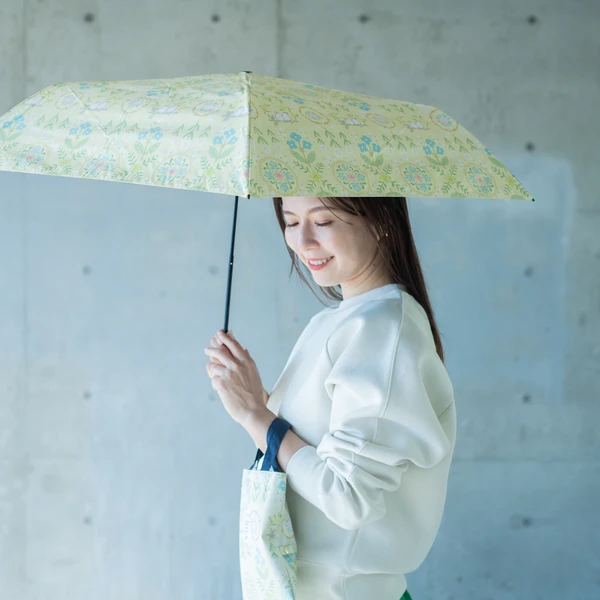 日本花文樣50cm文鳥輕量迷你傘