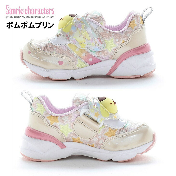 🆕【⭐訂購⭐】 🇯🇵日本直送 🌀 #Sanrio x Moonstar 發光 抗菌防臭 運動鞋［4款選］🌀[ELIA-0034][261006]