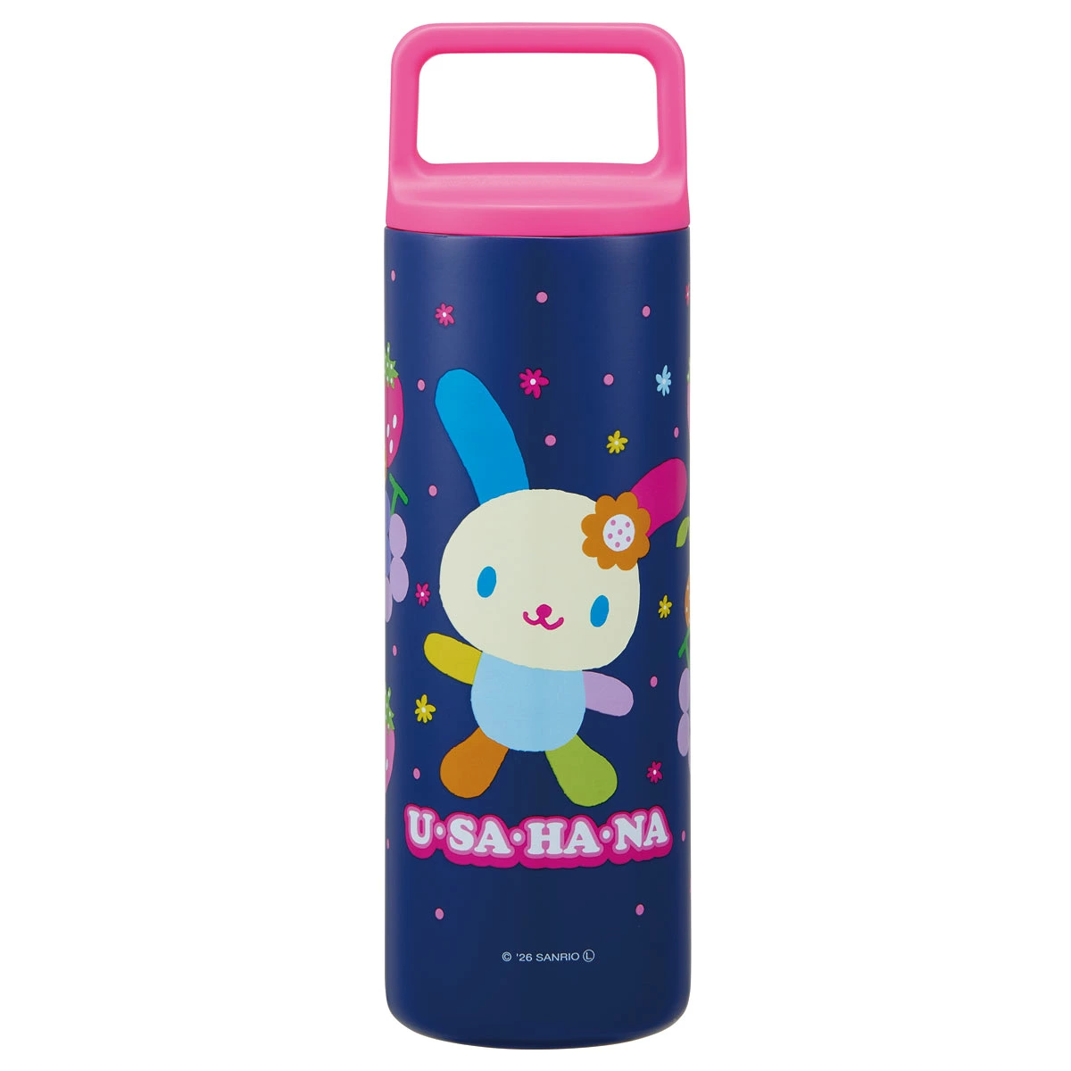 【日本直送】Skater 不銹鋼方柄保冷保溫水瓶 450ml ｜提把設計