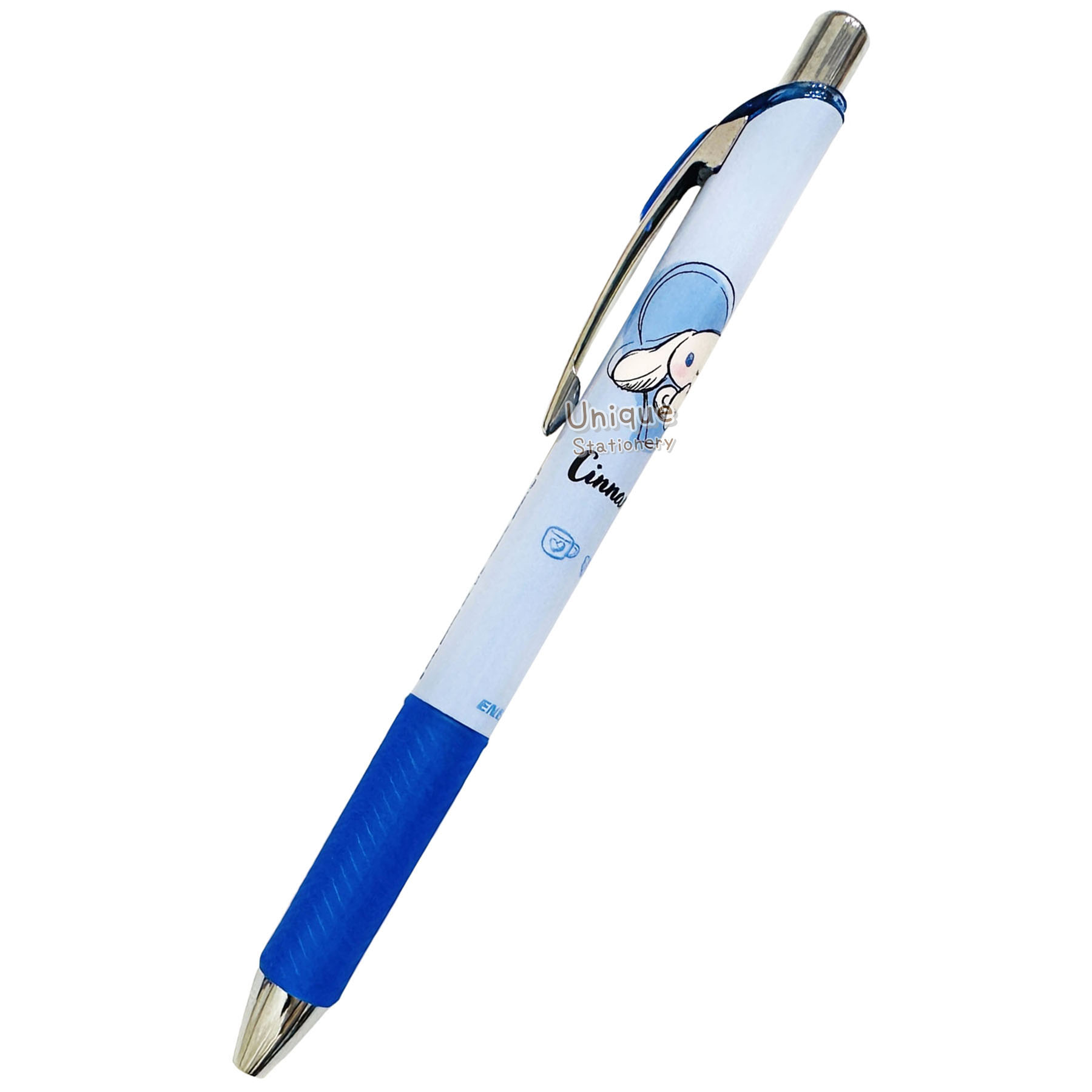 現貨｜Sanrio Cinnamoroll 玉桂狗 日本製 Pentel EnerGel 0.5mm 黑色 啫喱筆 (229473)