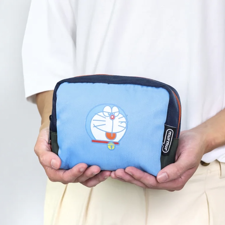 [訂購] 多啦A夢化妝袋 拉鏈袋 Pouch 旅行 生活｜Doraemon化妝袋