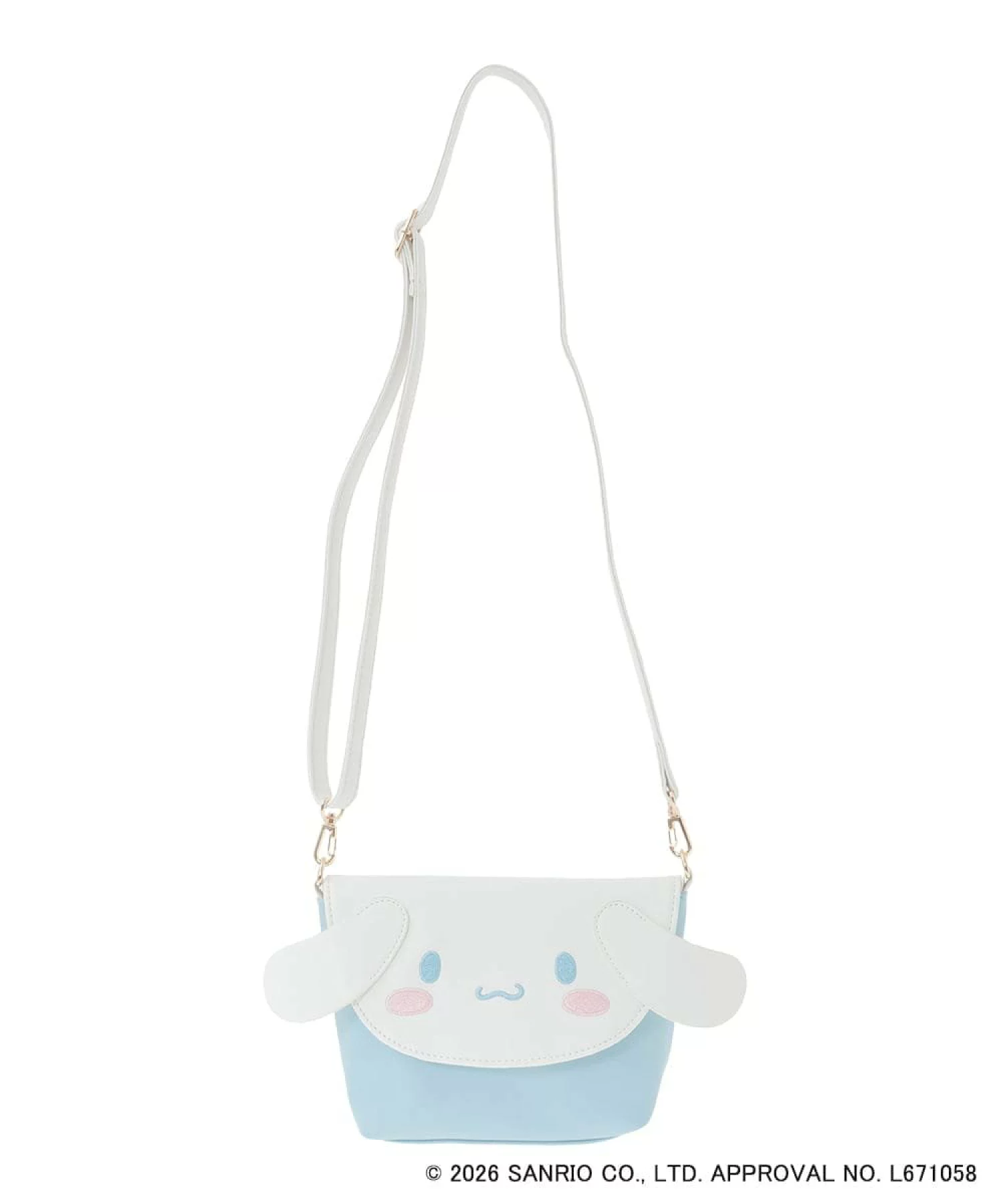 🆕【⭐訂購⭐】🇯🇵 日本直送 🌀#Sanrio 立體大頭造型 單肩包［2款選］🌀 [ELGD-0123][260824]