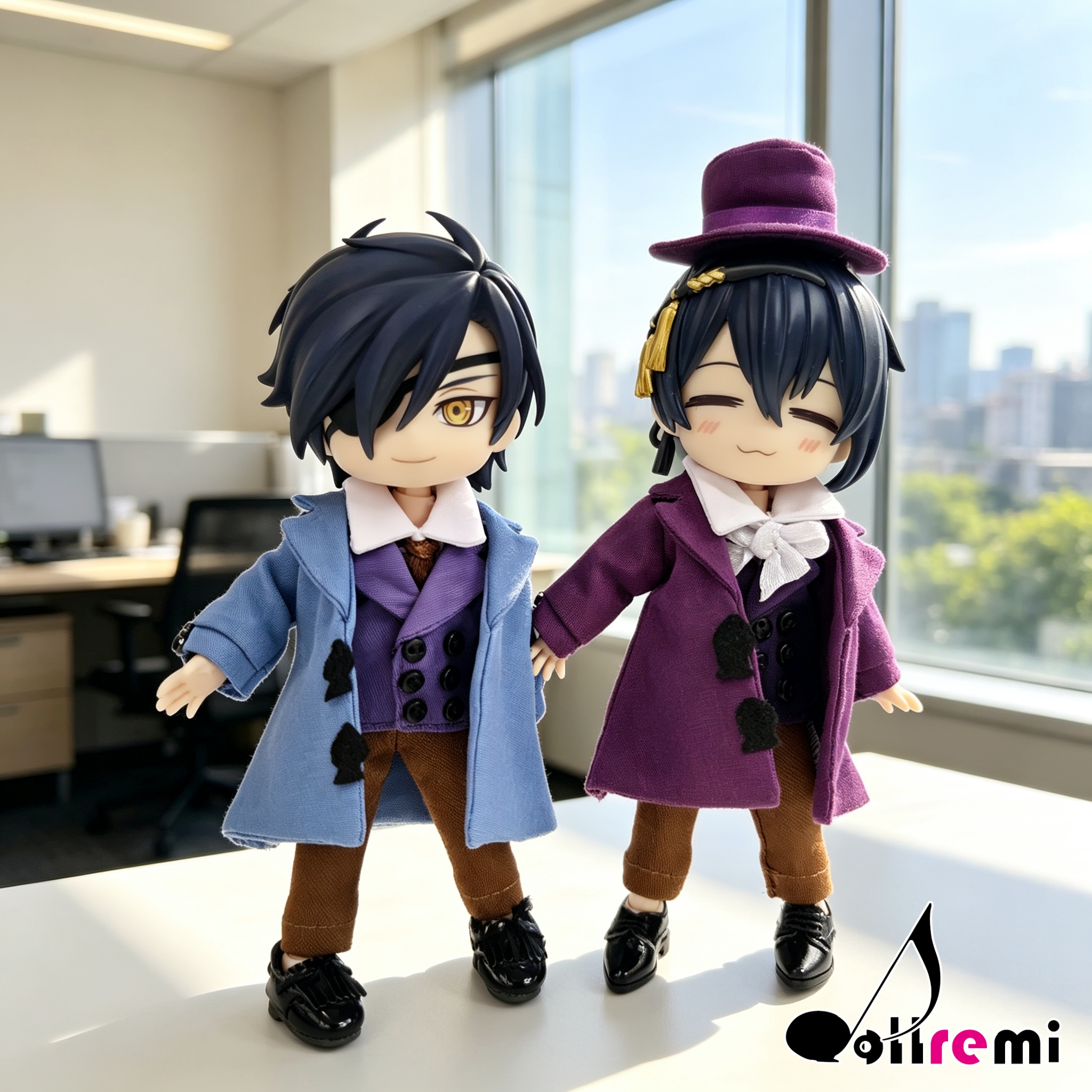 【dollremi】(OB0521) COS 黑塔利亚 World☆Stars 阿尔弗雷德·F·琼斯 Alfred F. Jones 黑桃国扑克牌设定 Spade Country Poker Setting