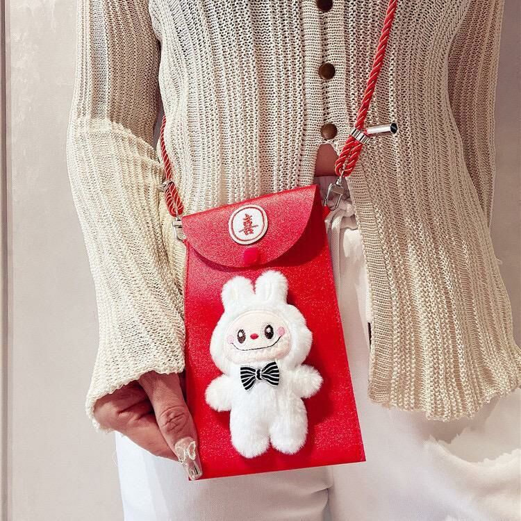 Labubu 公仔造型紅包袋 - 1個 現貨