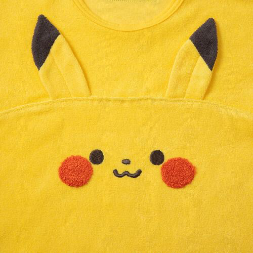 🇯🇵預訂 日本直送🇯🇵Monpoke比卡超立體耳朵毛巾料短袖包屁衣