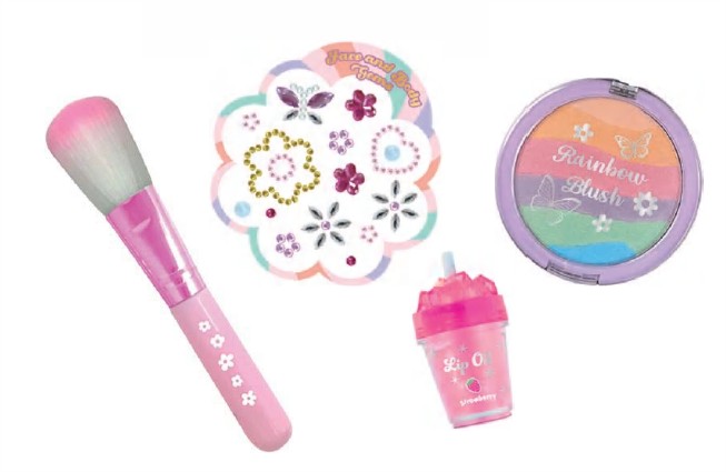 美國品牌 HOT FOCUS 彩妝系列 - Blush & Brush Beauty, Tie Dye Butterfly