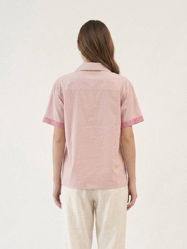 W119 - Pastel Button-Up