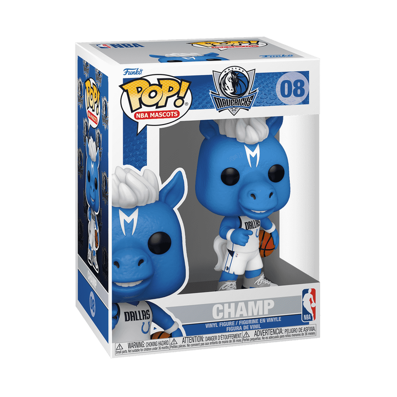 📦訂購 美國代購 Funko POP! NBA MASCOTS Champ Figure 達拉斯獨行俠 模型
