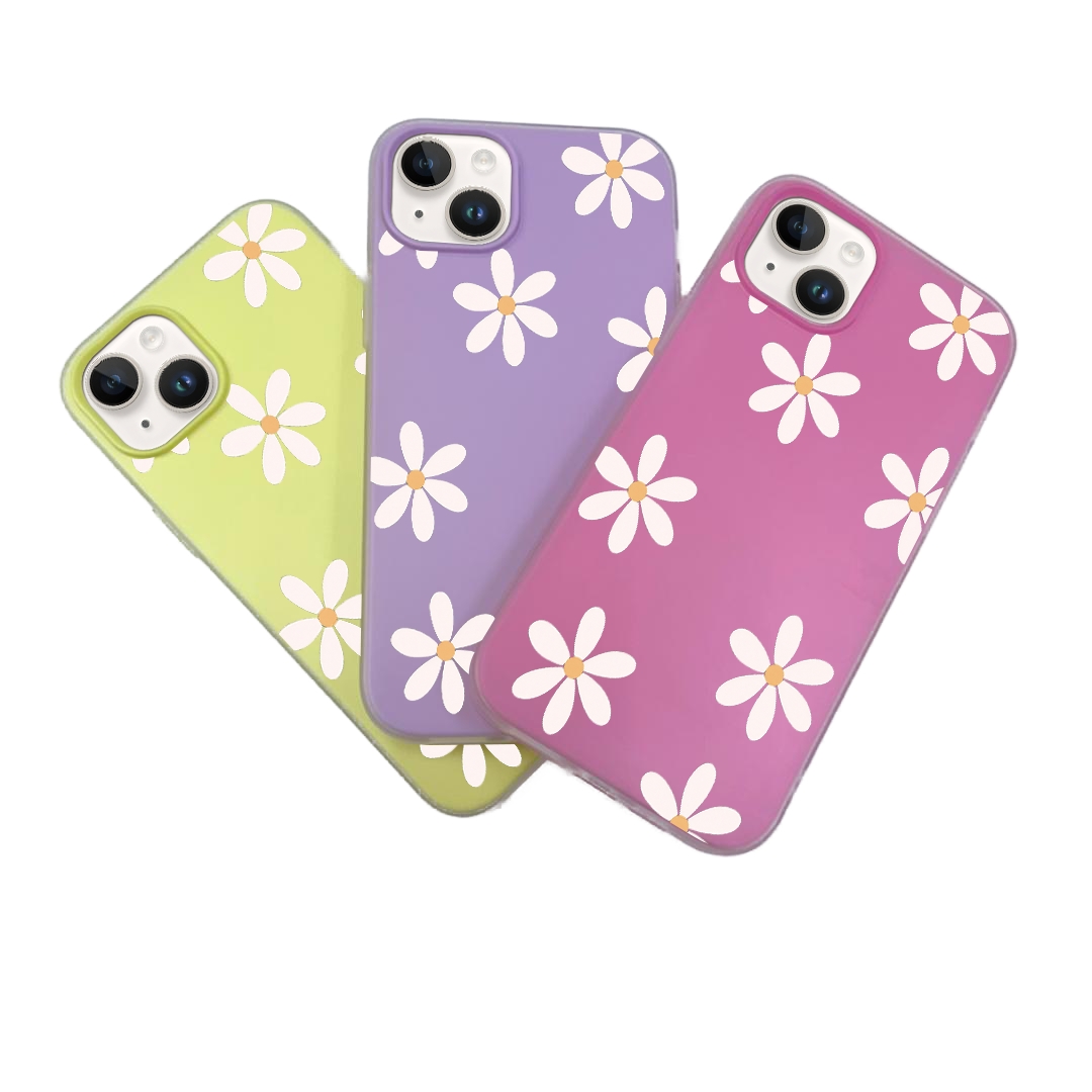JELLY CASE PHONE FOR IPHONE - DESIGN FLOWER M