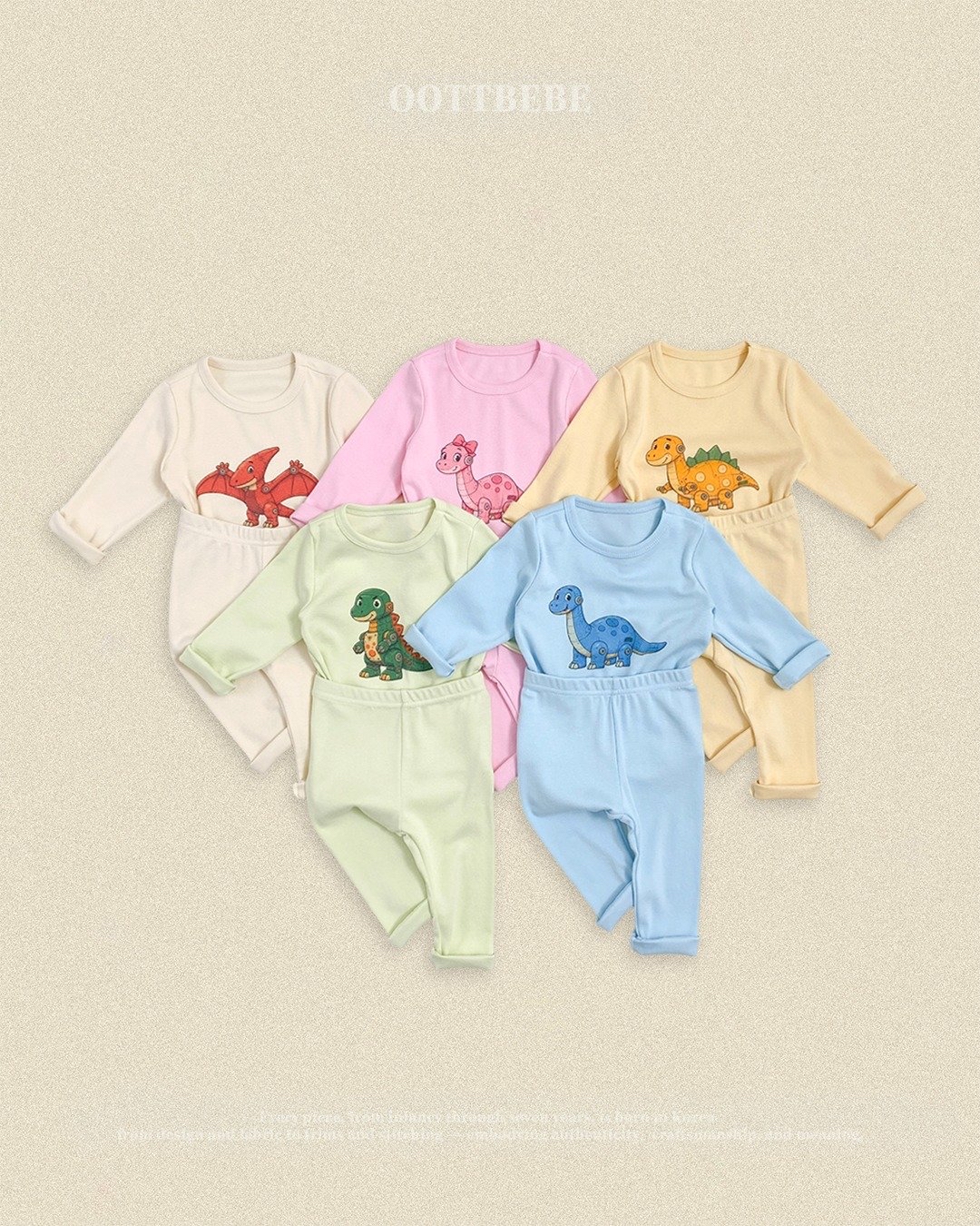 OOTT | Robot Dinosaur Indoor Wear set
