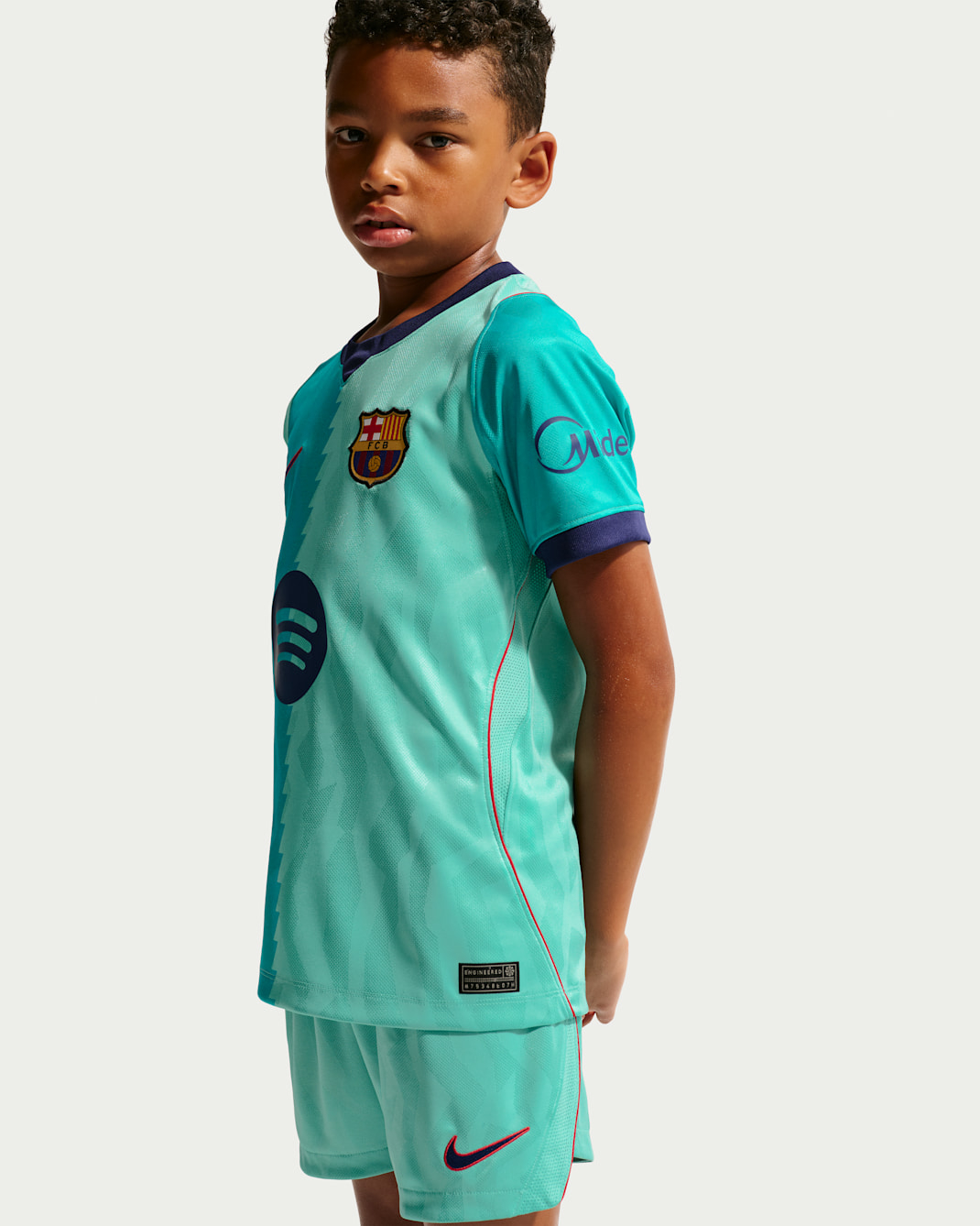 Nike Barcelona 巴塞羅拿 2026-27 三客童裝球迷版球衣 (可加印字章) II6686