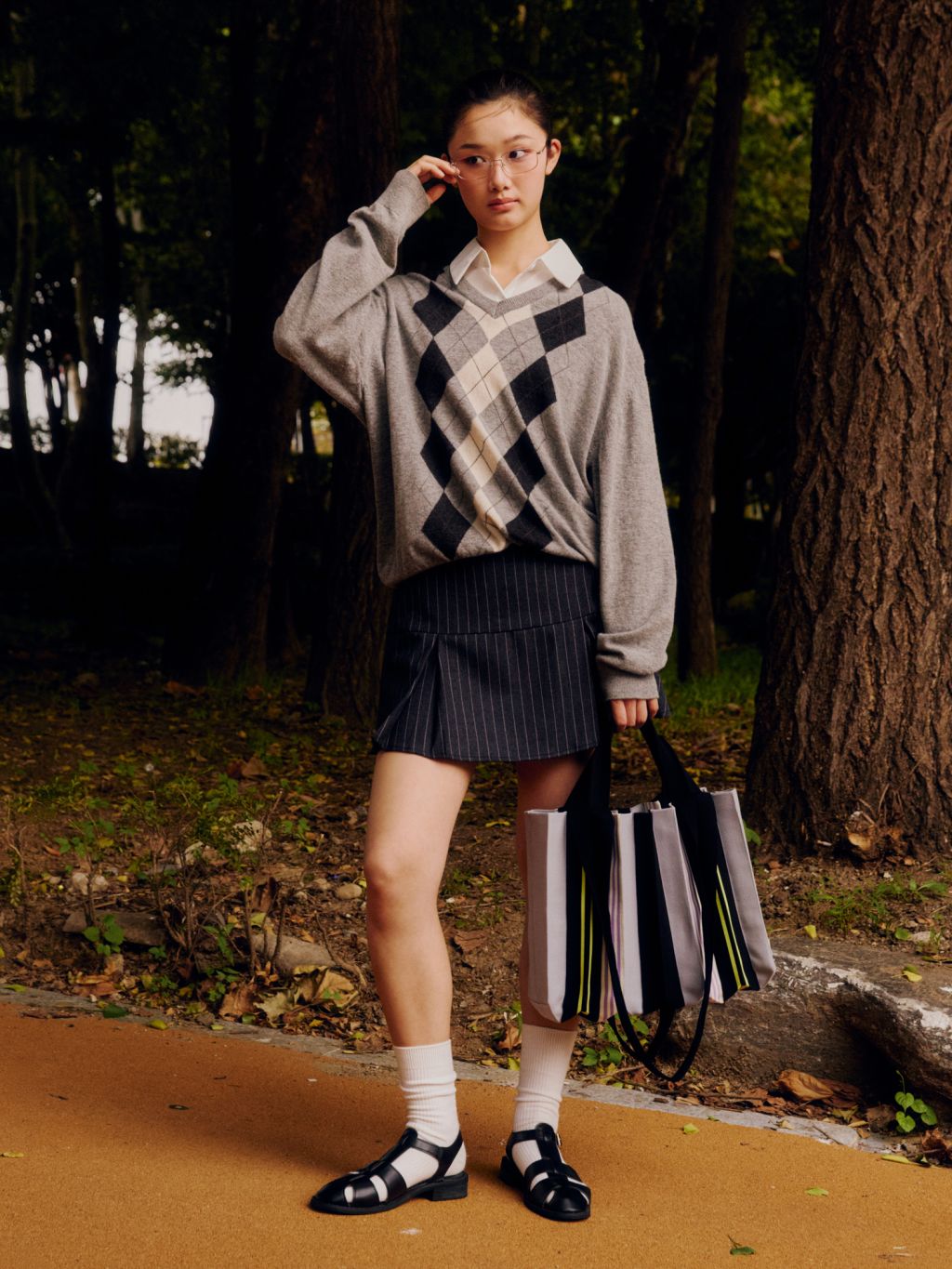 PLEATSMAMA New 2 Way Bag 兩用購物袋 (Classic Black)