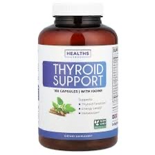 Healths Harmony 品牌Thyroid Support（甲狀腺支援）膳食補充劑