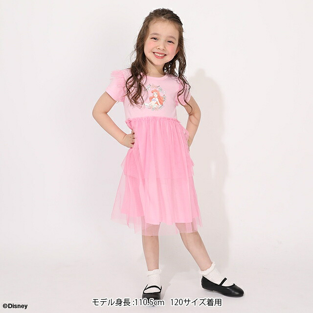 🆕【⭐訂購⭐】🌀 🇯🇵 日本直送 #Disney 荷葉邊短袖 薄紗裙擺 公主裙 [3款選] 🌀[ELCA-0004][260314]